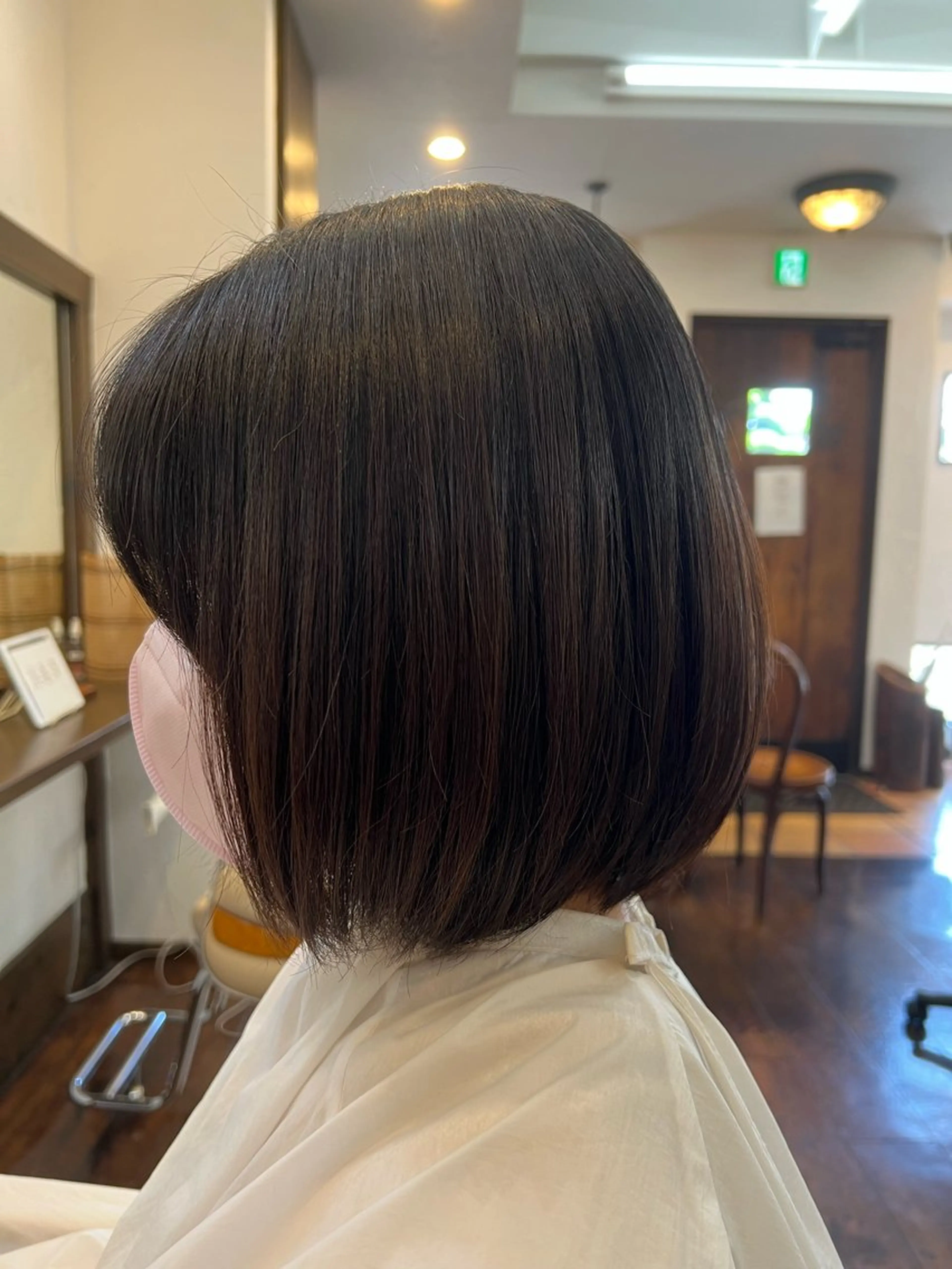 ミディアム ボブ カット Asia kanaのヘアスタイル