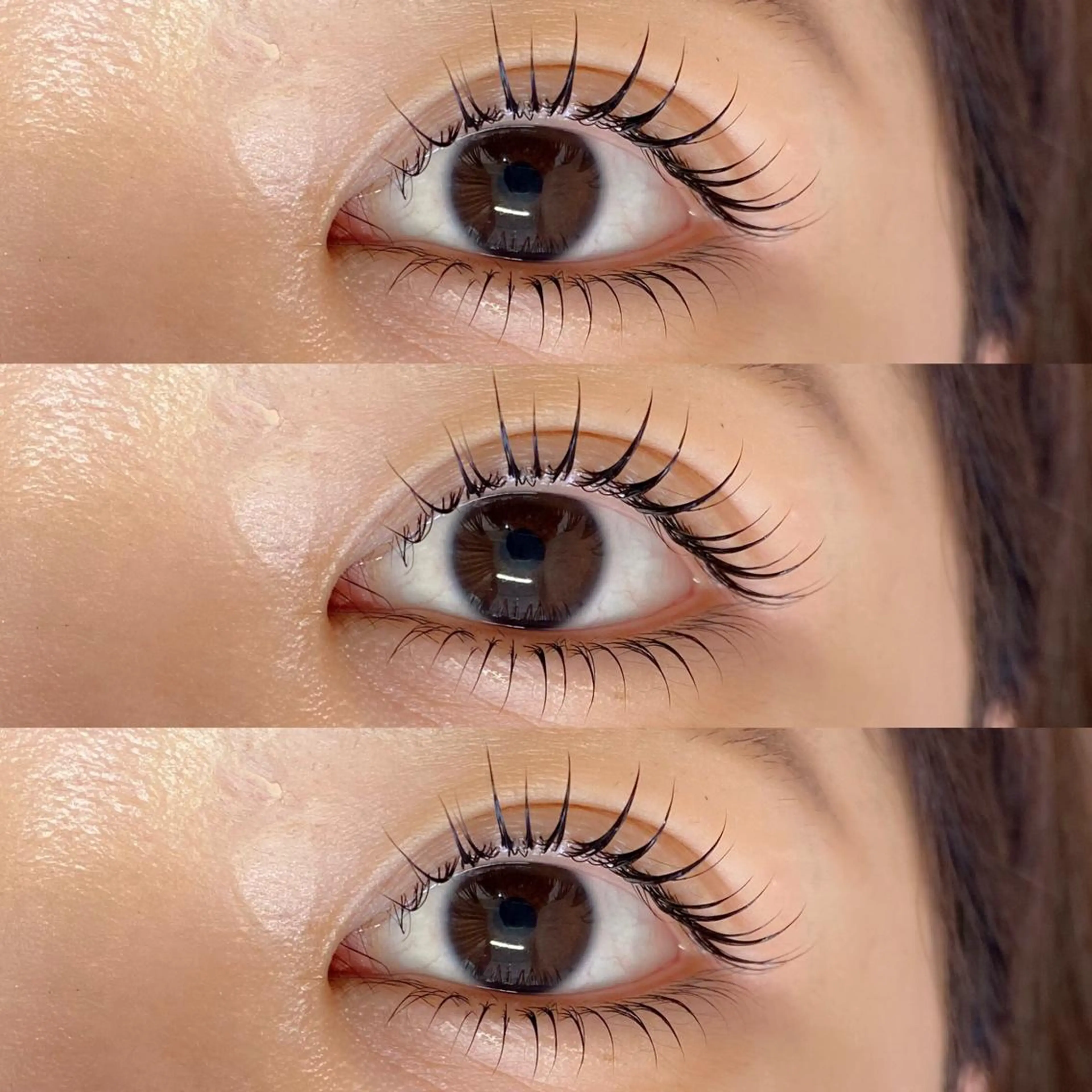 マツエク・マツパ 束感まつ毛 下まつげエクステ マツパ meg .のマツエク・マツパデザイン