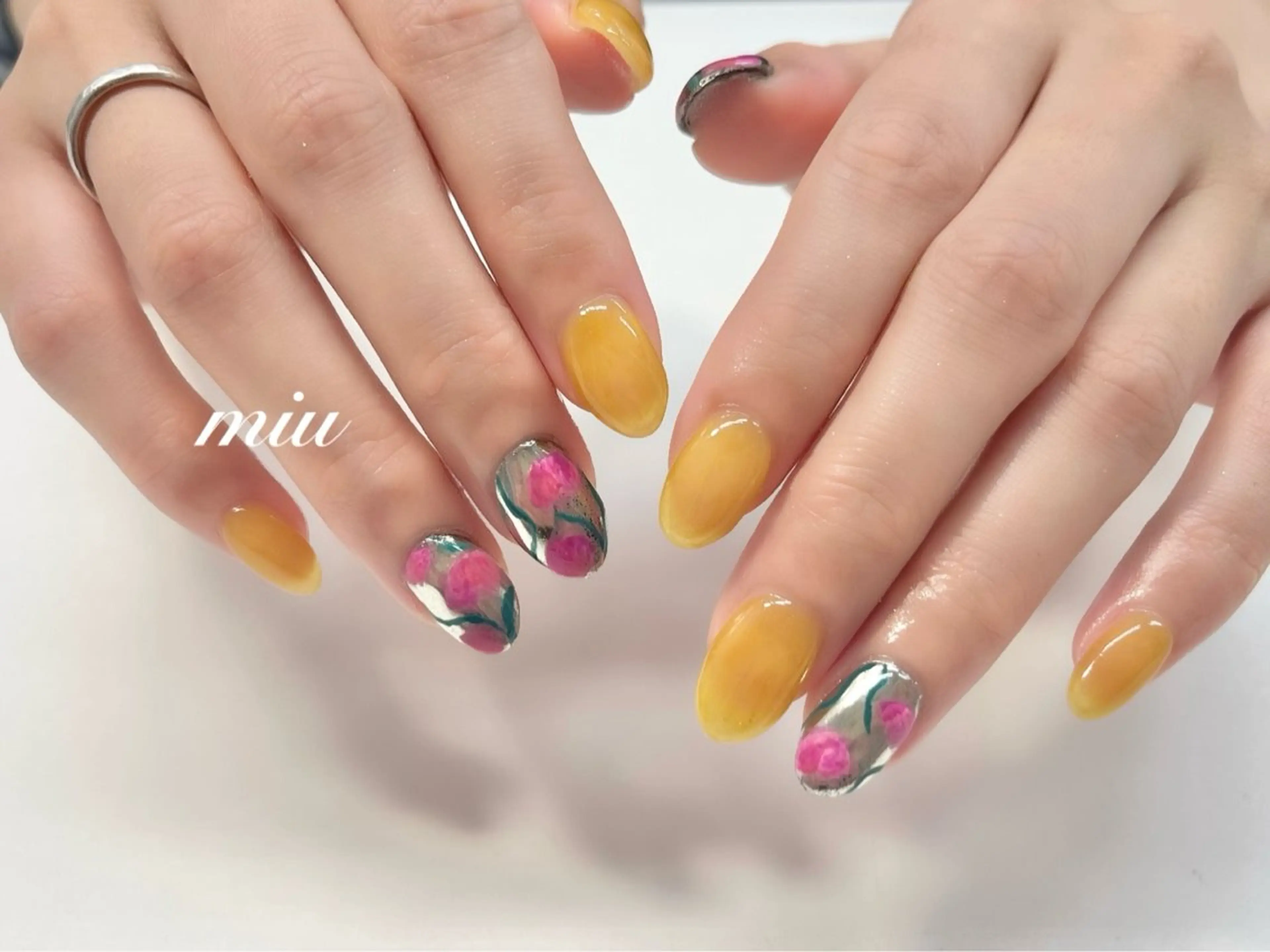 ネイル ハンドネイル miu nail 🐾mihoのネイルデザイン