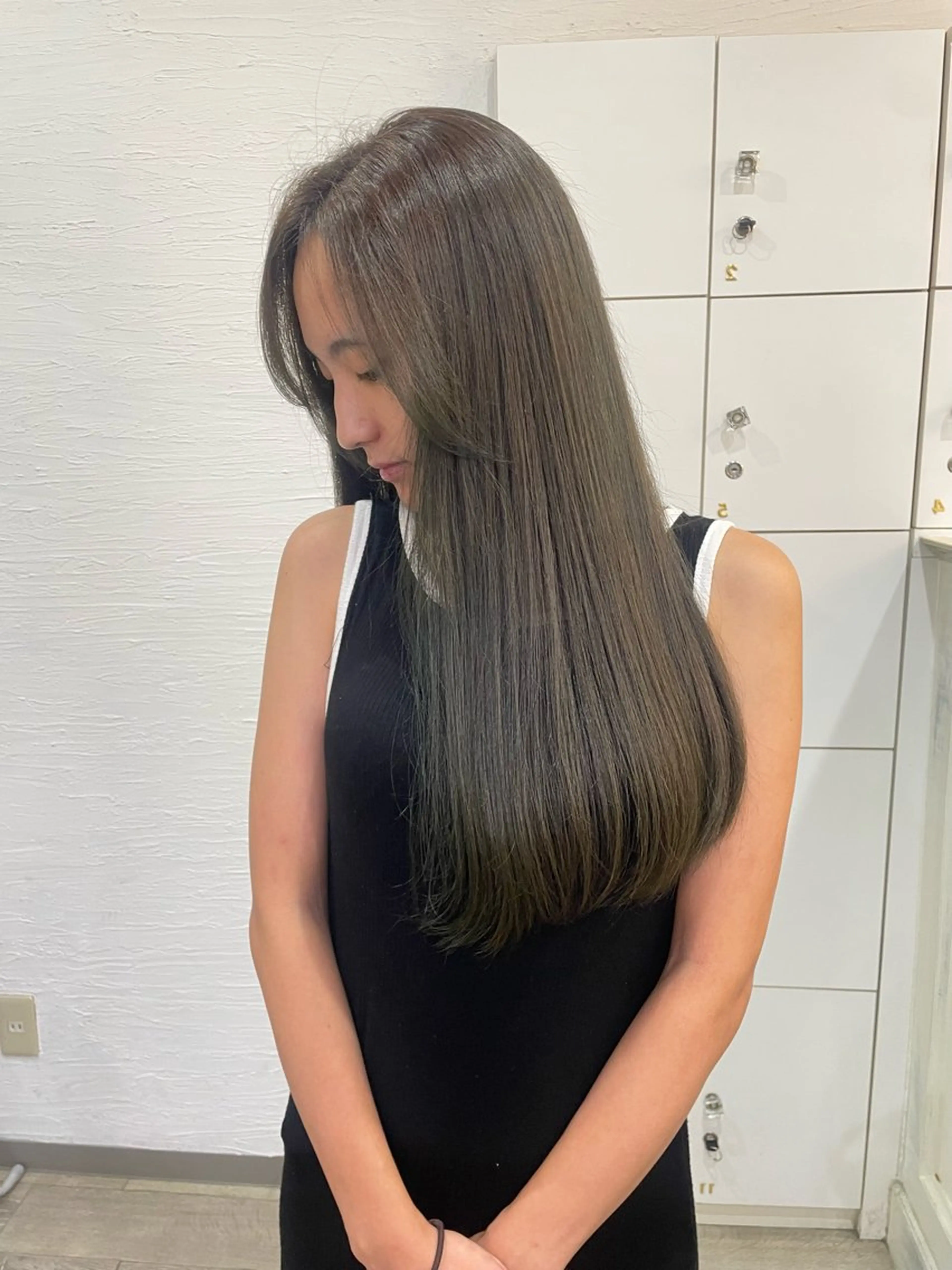 カラー 緑区/艶髪 🦋柿下のヘアスタイル