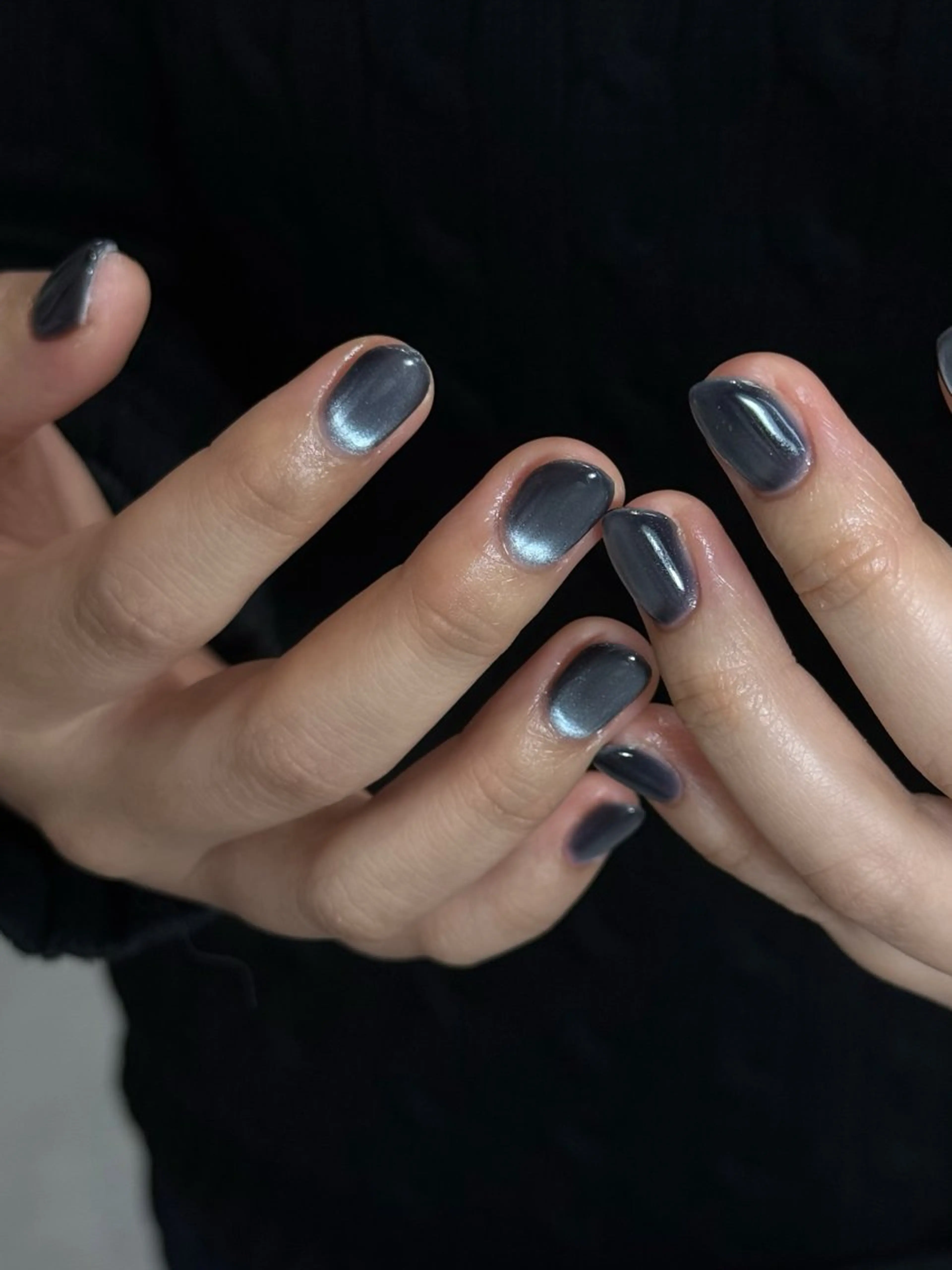 ネイル ブルー MISATO ネイリスト福岡/薬院のネイルデザイン