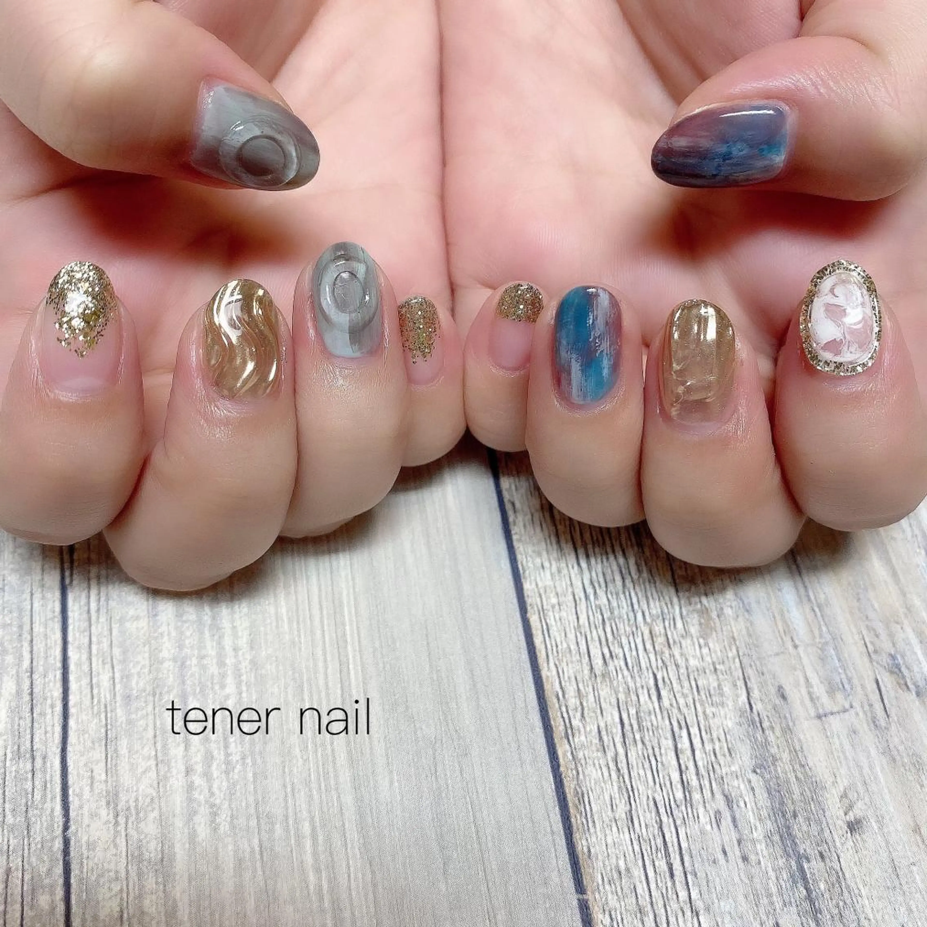 ネイル ぷっくりネイル テネルネイル tener nailのネイルデザイン