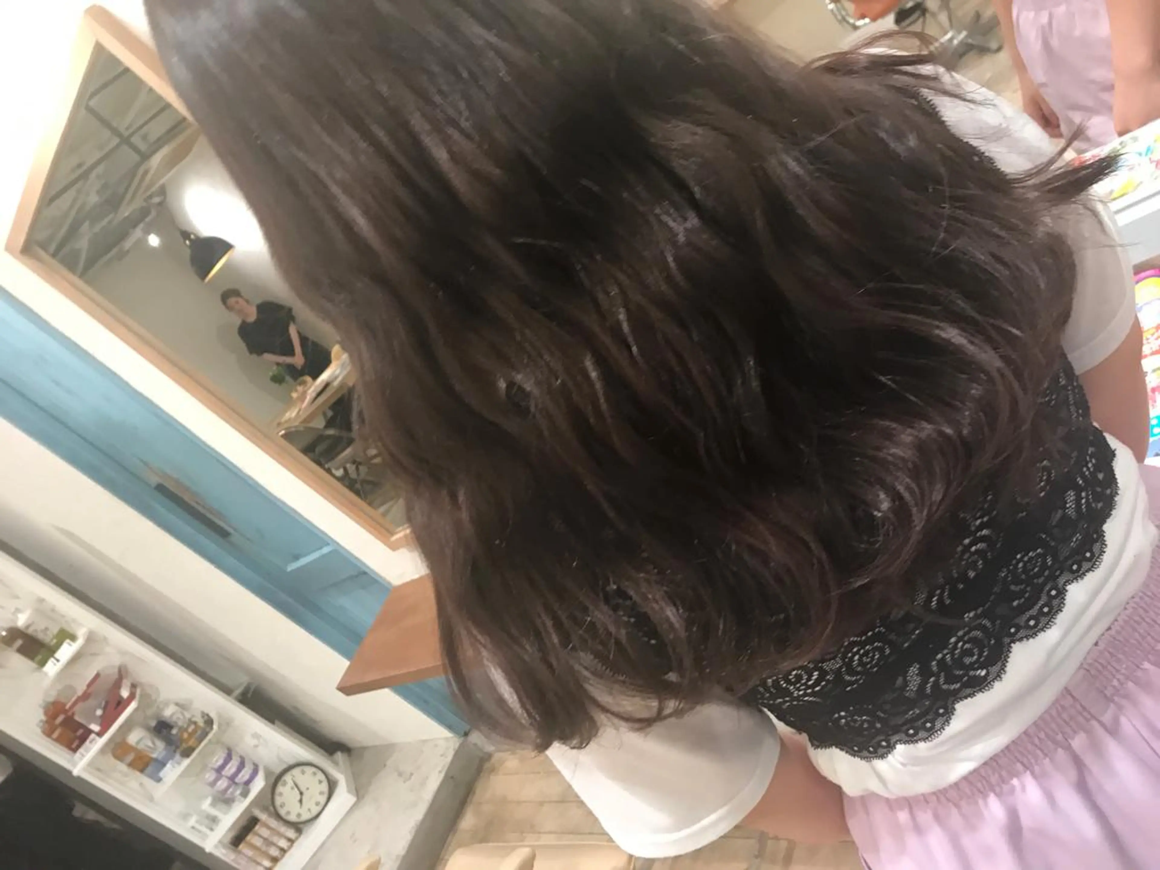 ロング カラー オリーブ透明感カラー 表参道/MIKUのヘアスタイル