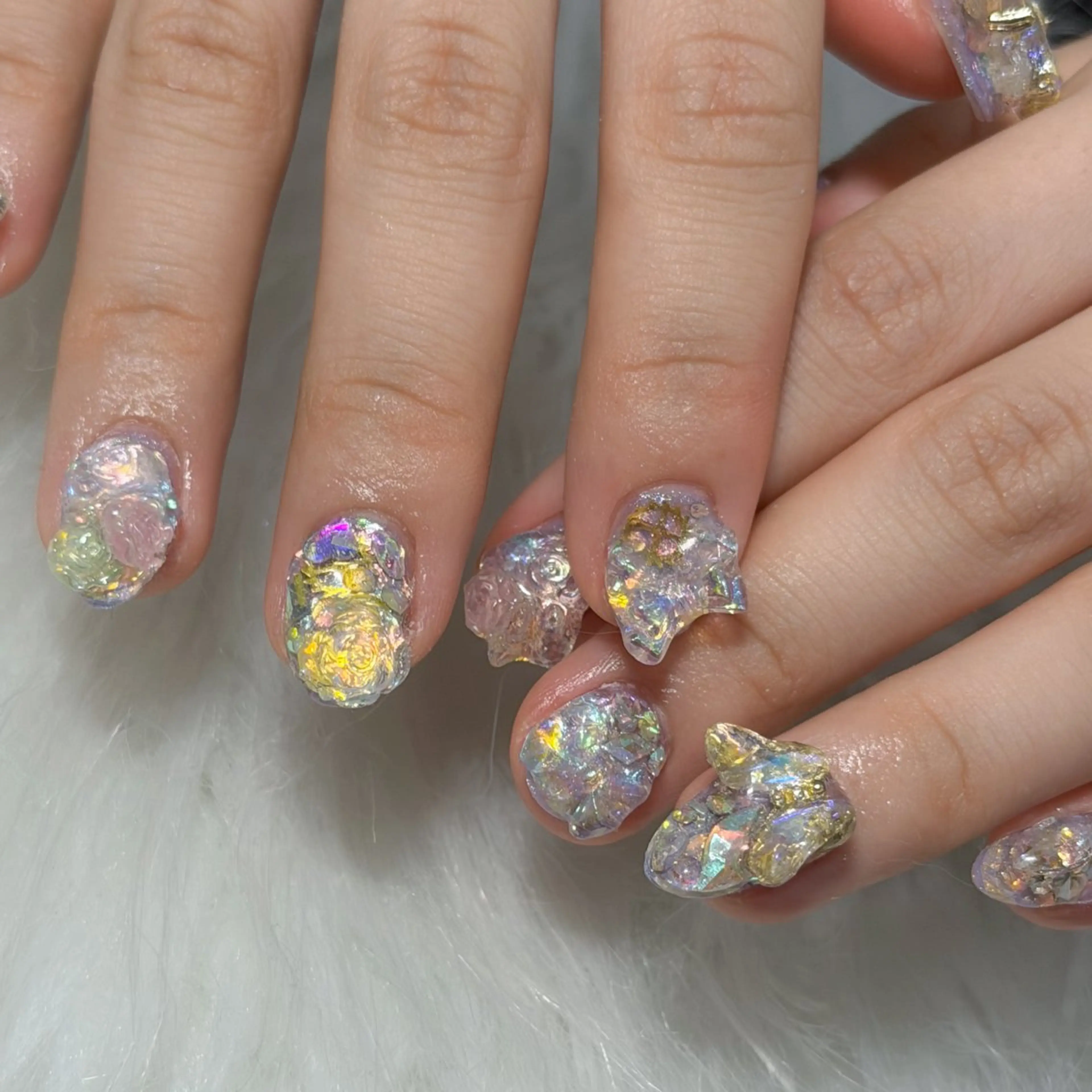 ネイル ハンドネイル フットネイル LAVISH nanamiのネイルデザイン