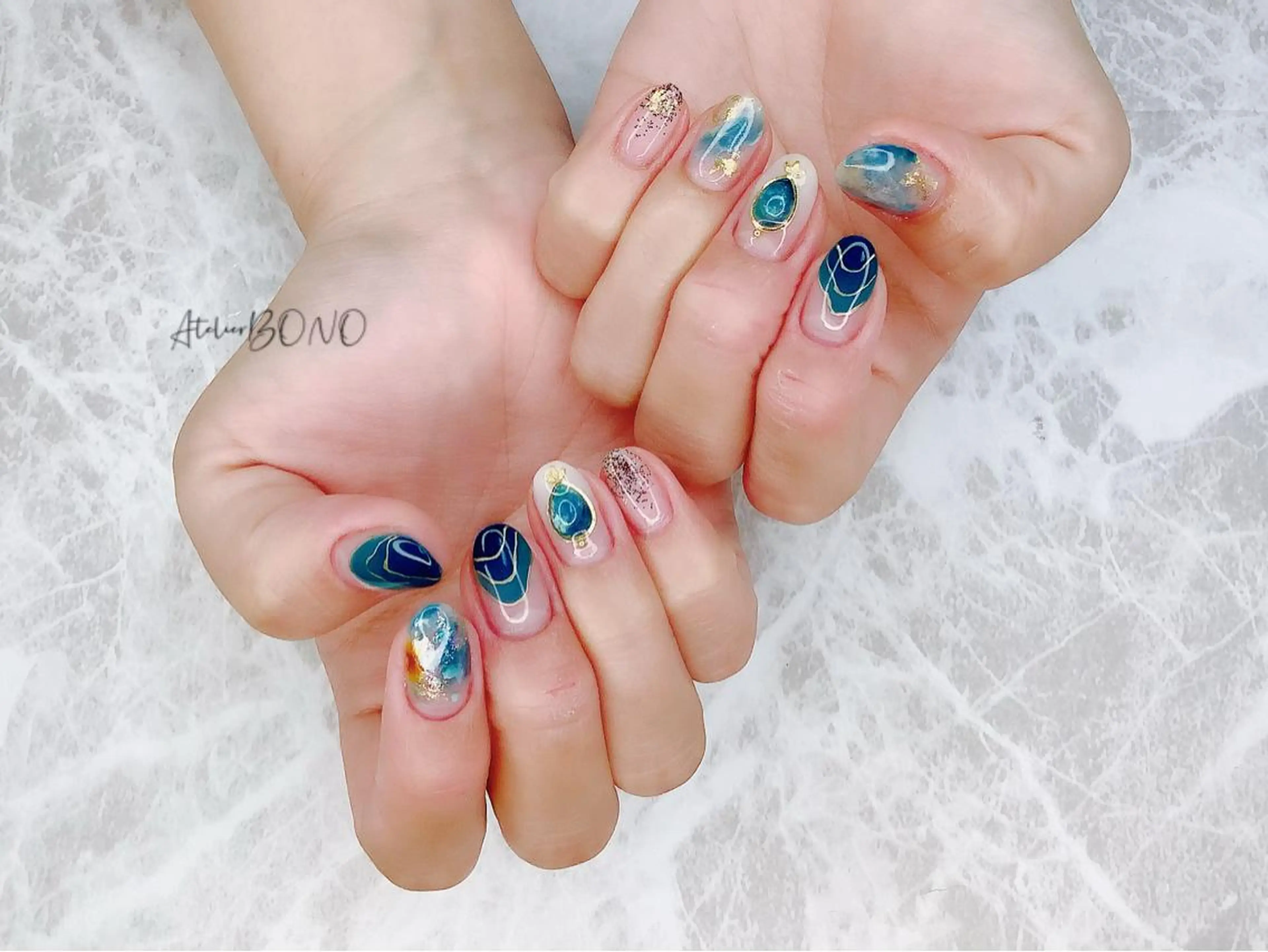 ネイル nail salon アトリエBONOのネイルデザイン