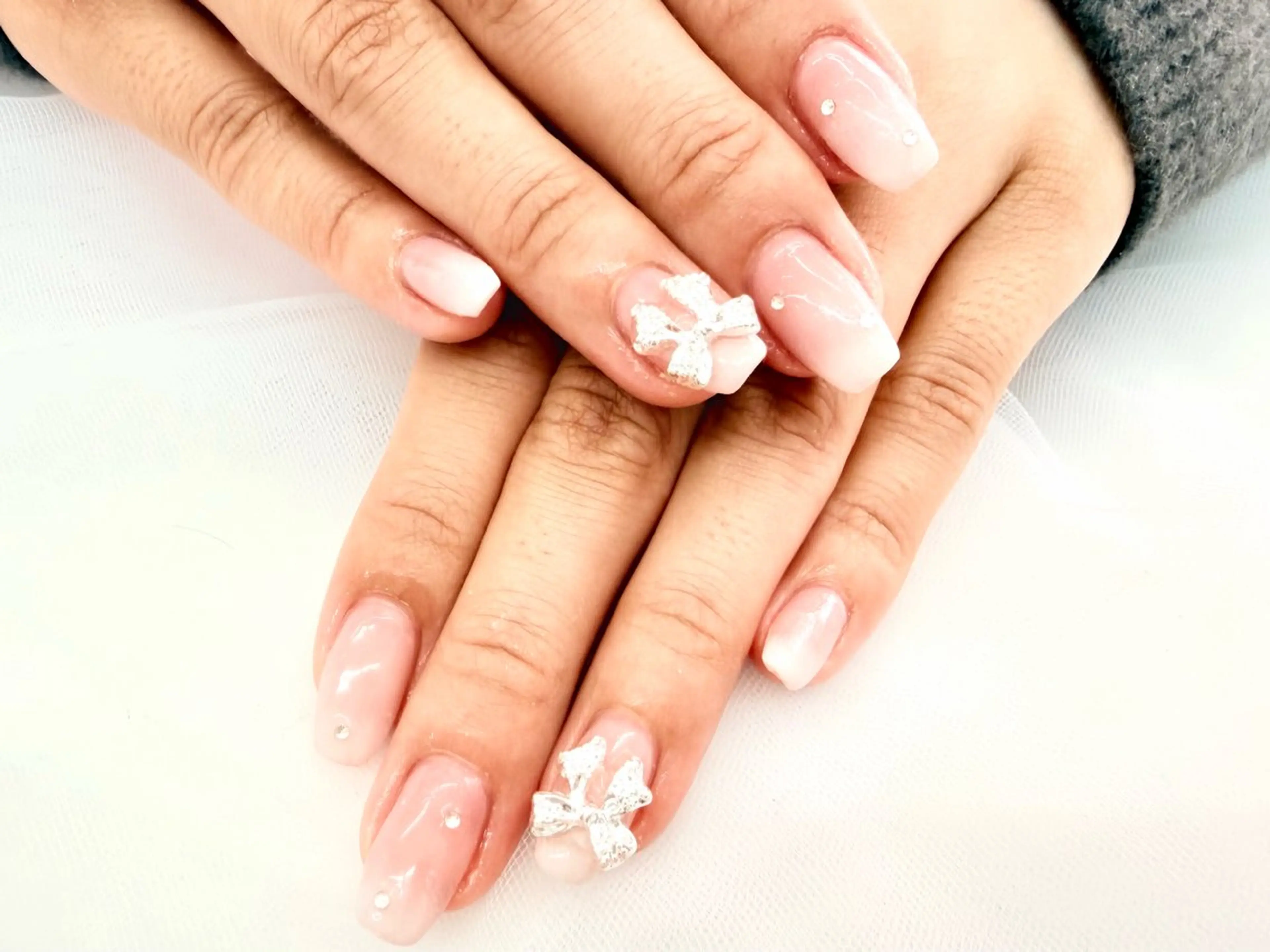 ネイル ハンドネイル Sweet♡ Heart　葉月のネイルデザイン