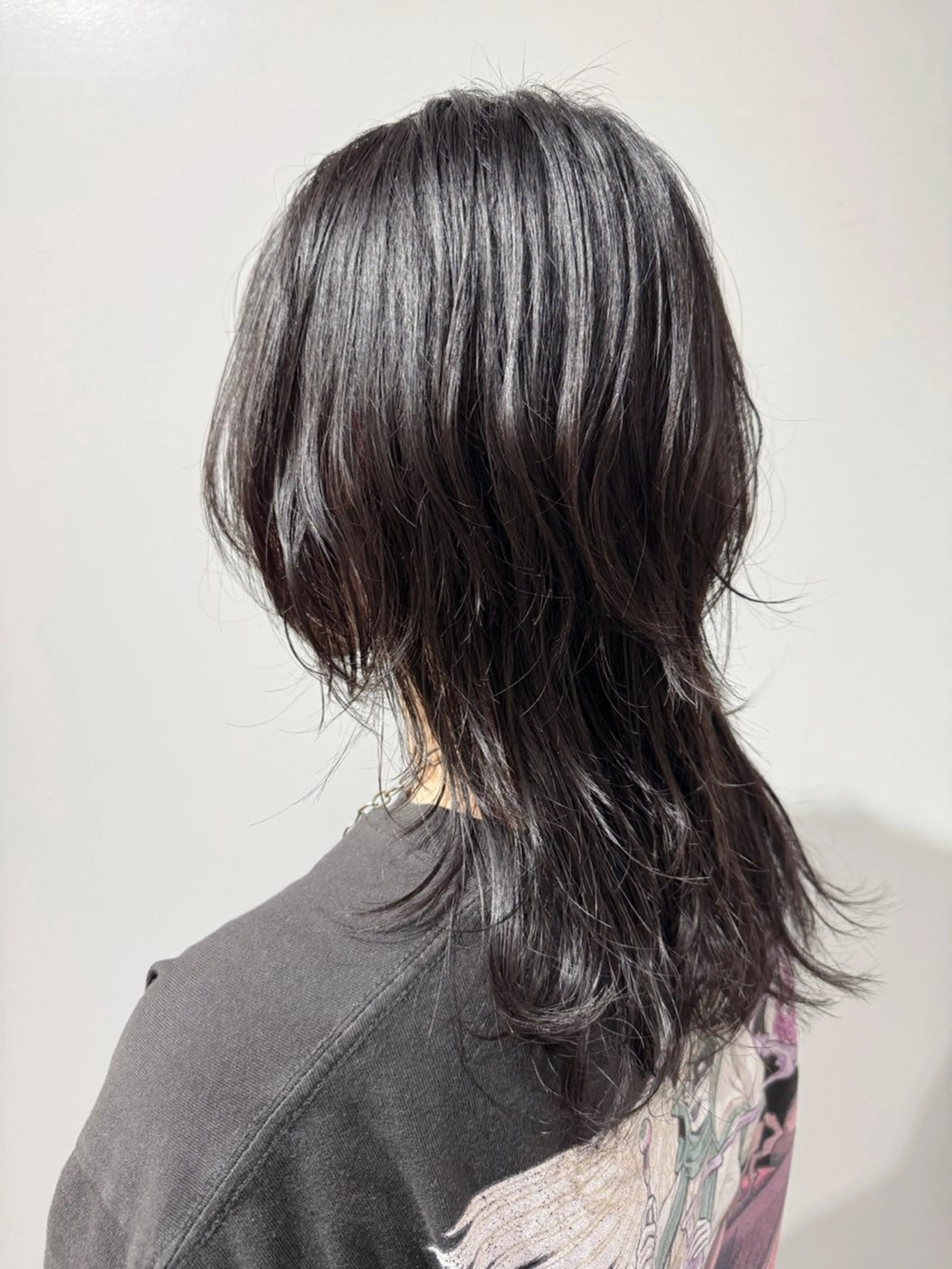 ロング メンズ/レイヤー/ 高田優のヘアスタイル