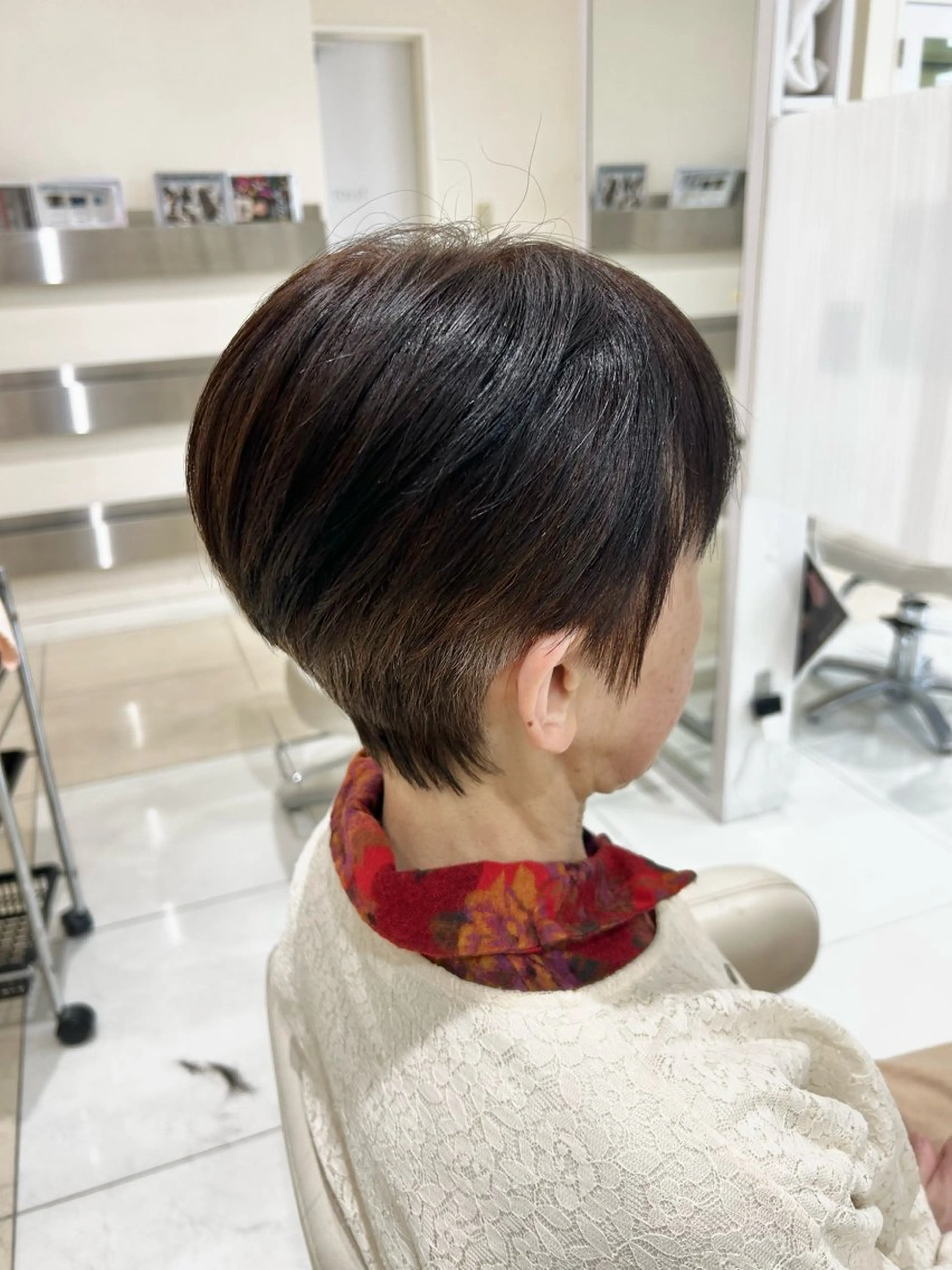 ショート ショートヘア 髙木 碧唯のヘアスタイル
