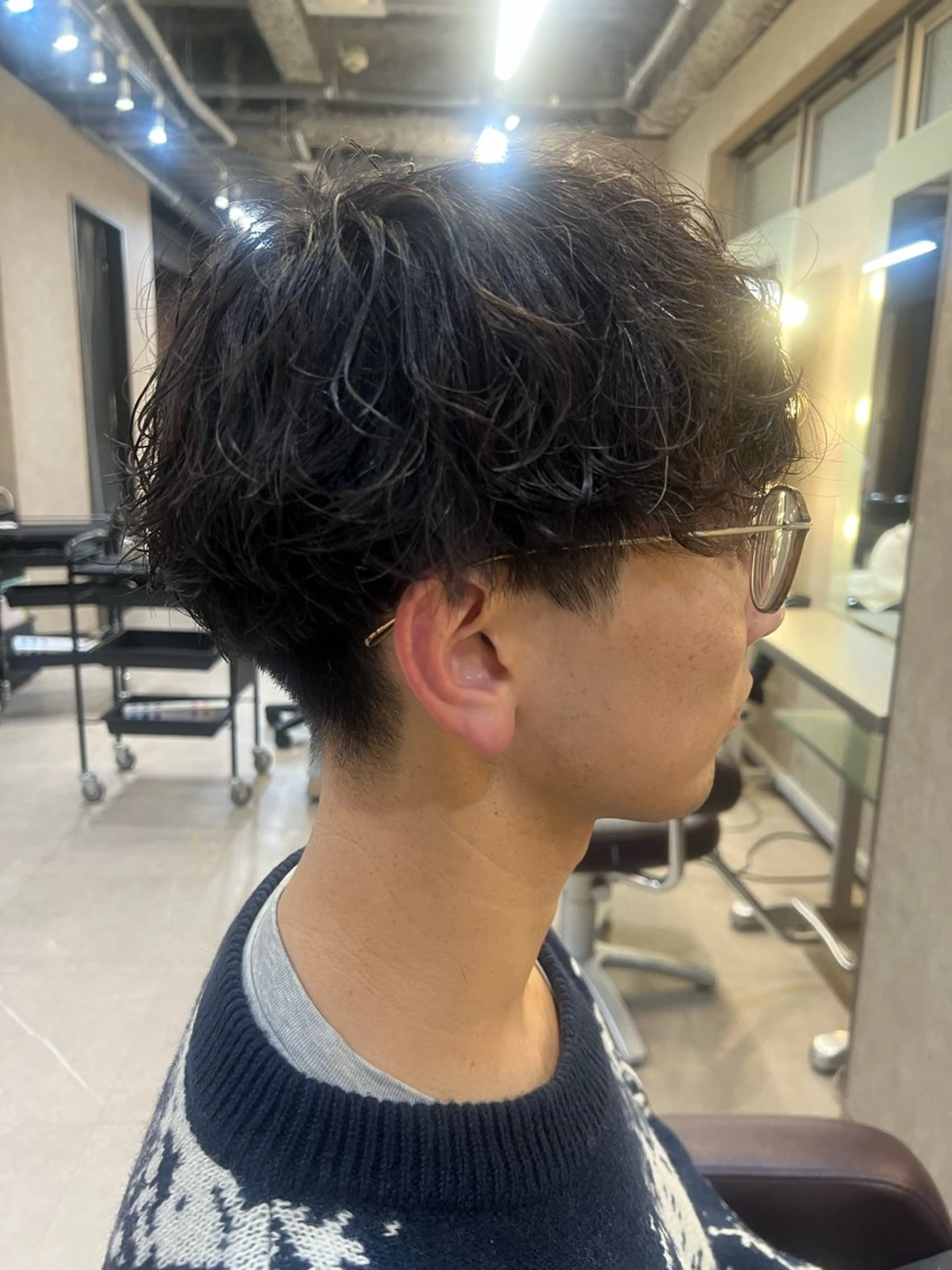 パーマ メンズ カット パーマ Asuka ❁⃘のヘアスタイル