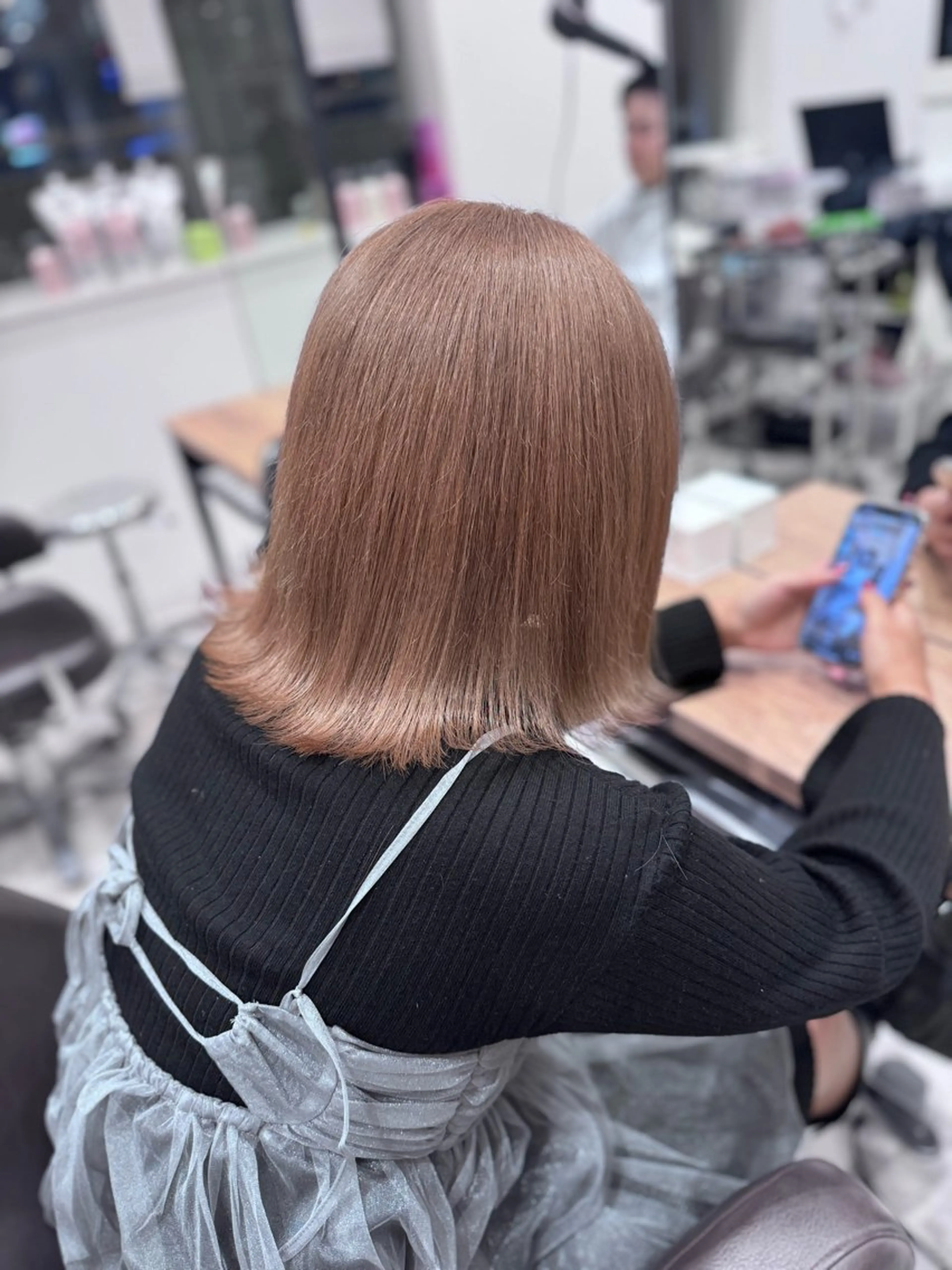 カラー ブリーチ ヘアカラー 🎀Lupi /梅田 /Bian🤍のヘアスタイル