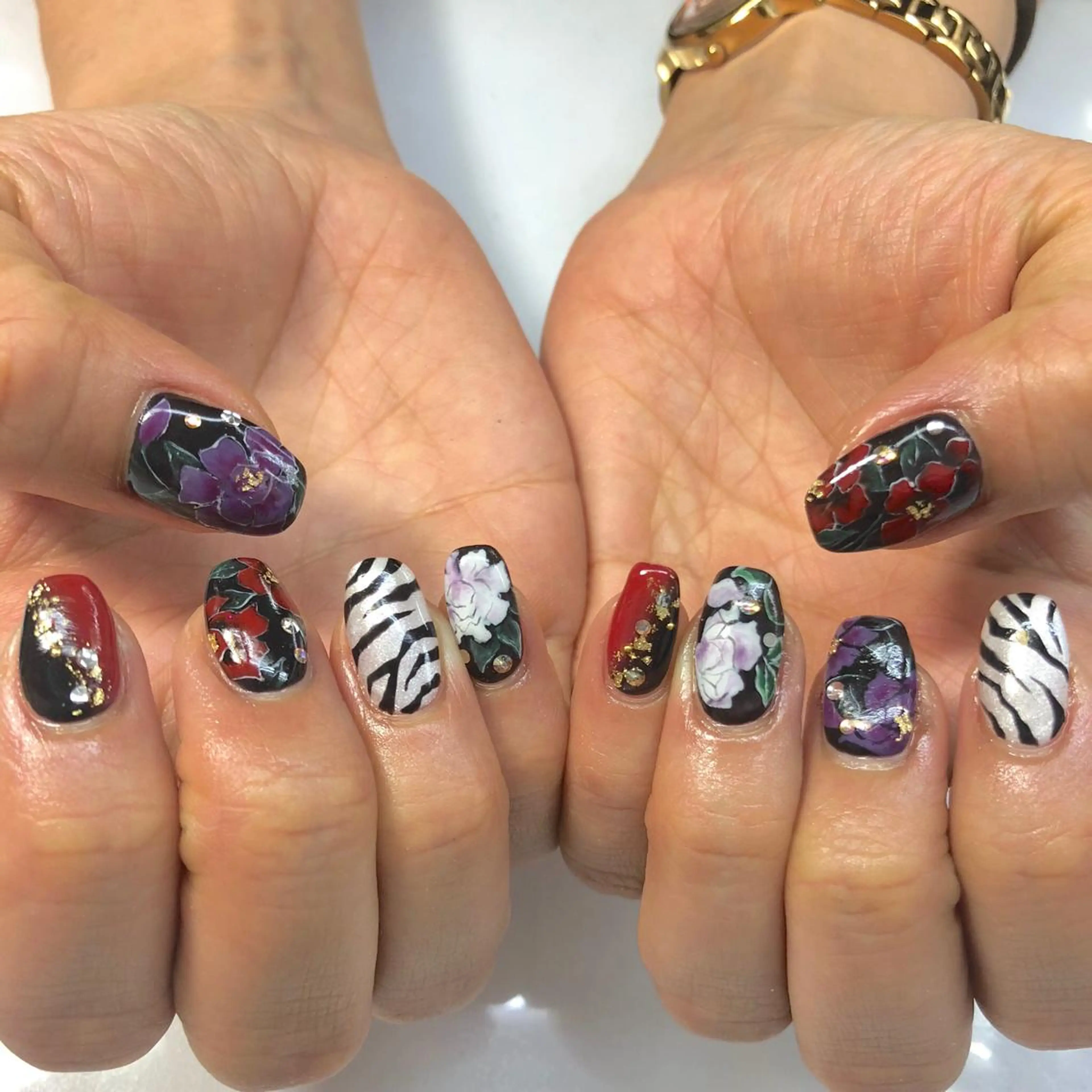 ネイル ハンドネイル Tocowaka マエダのネイルデザイン