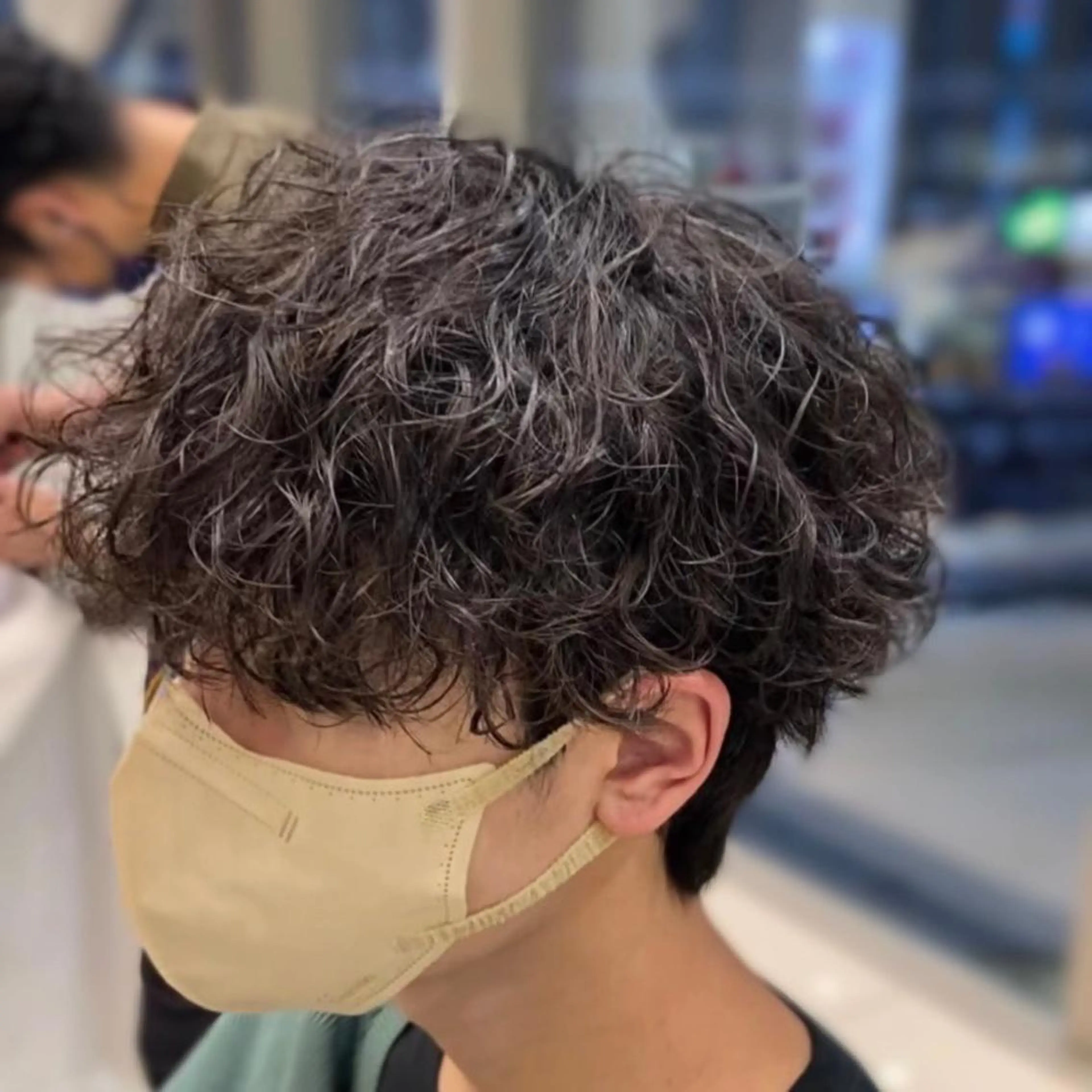 パーマ メンズ メンズパーマ カット パーマ トリートメント メンズ縮毛矯正 ♠️店長下平隼人のヘアスタイル