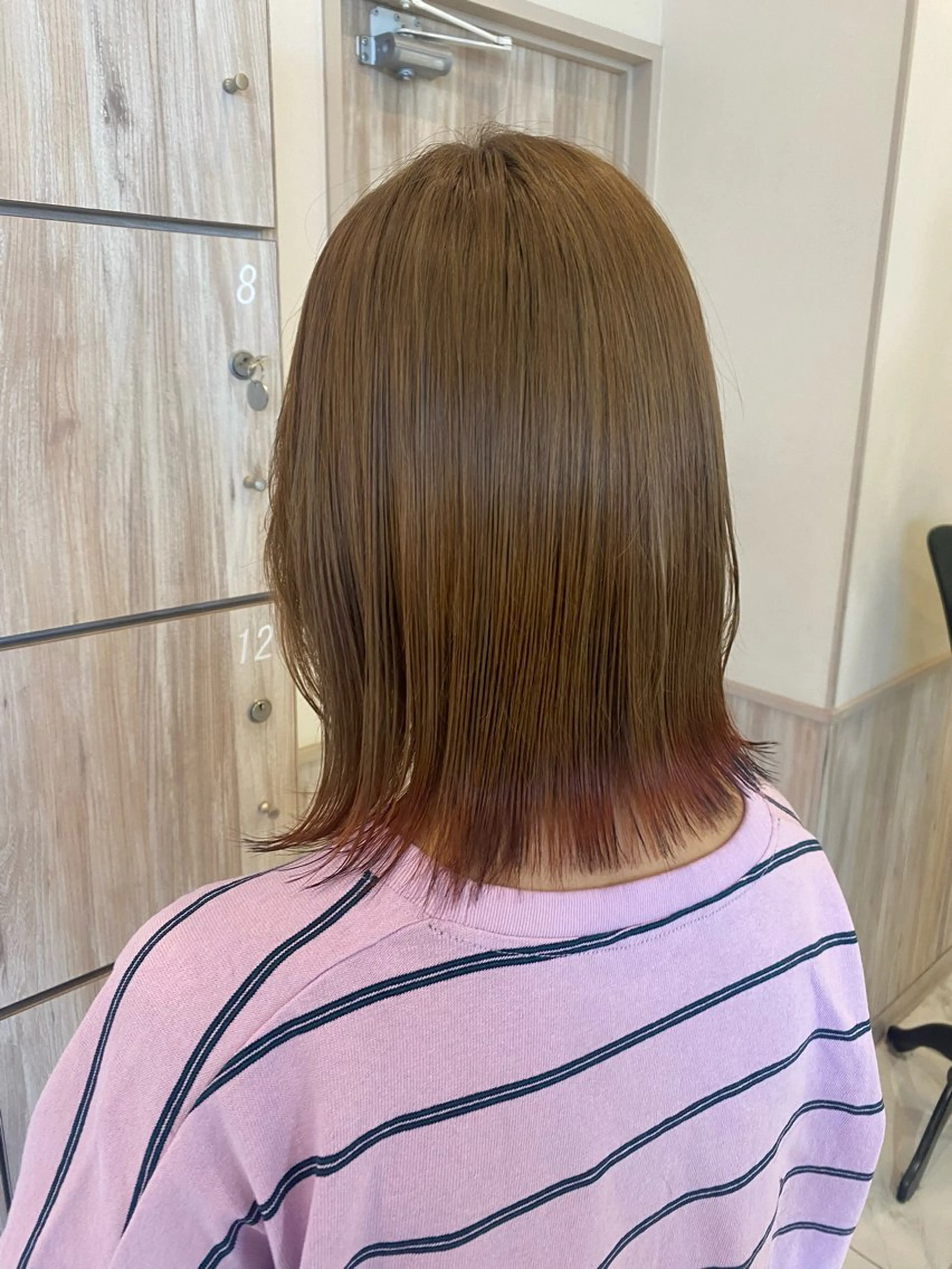 ミディアム カラー GRANDEUR やまだかなのヘアスタイル