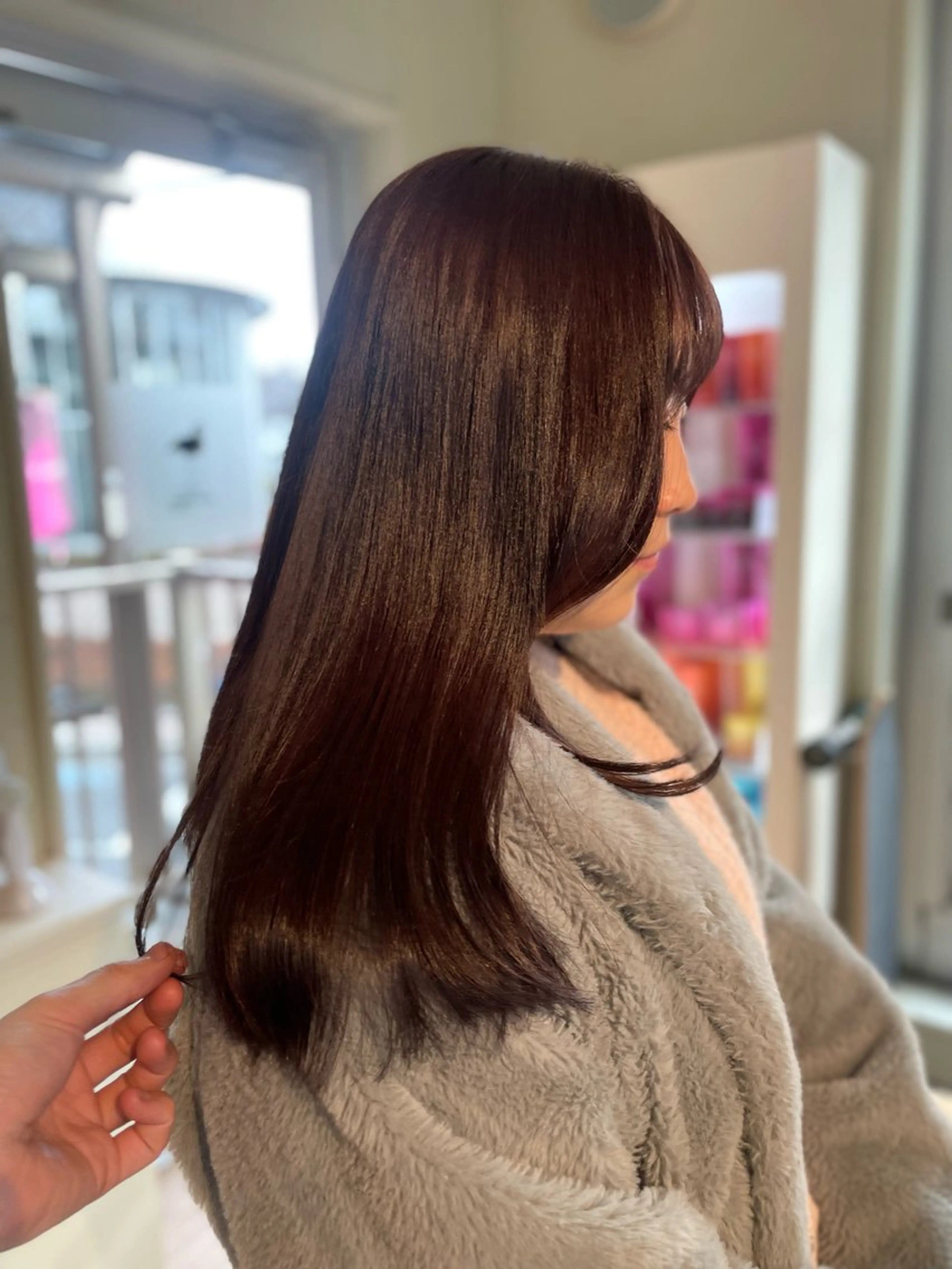 セミロング 🍫ブラウン/透明感 kaito🍫のヘアスタイル