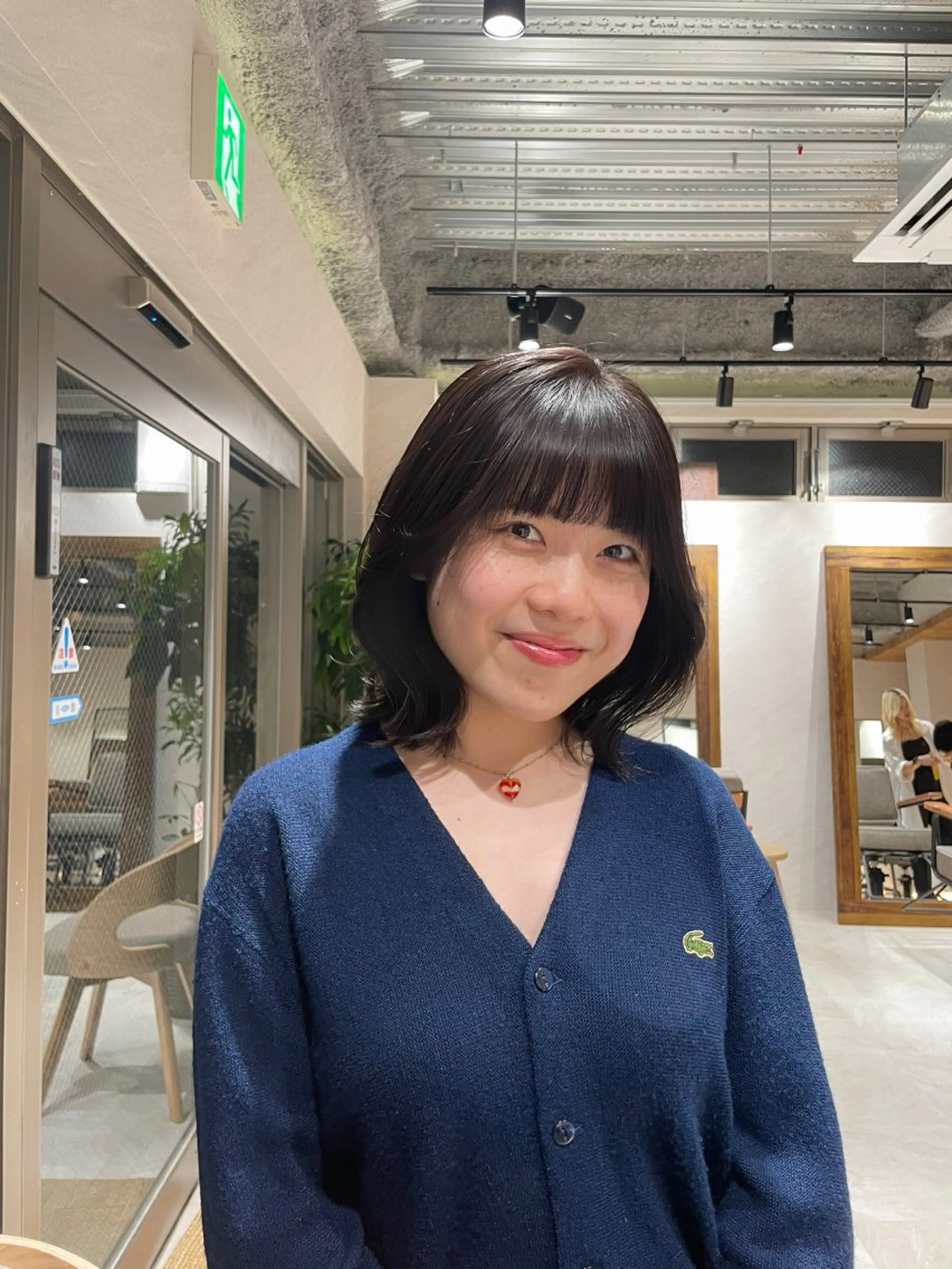 ミディアム カラー 🍐透明感カラー🍐 レイヤーカットのヘアスタイル