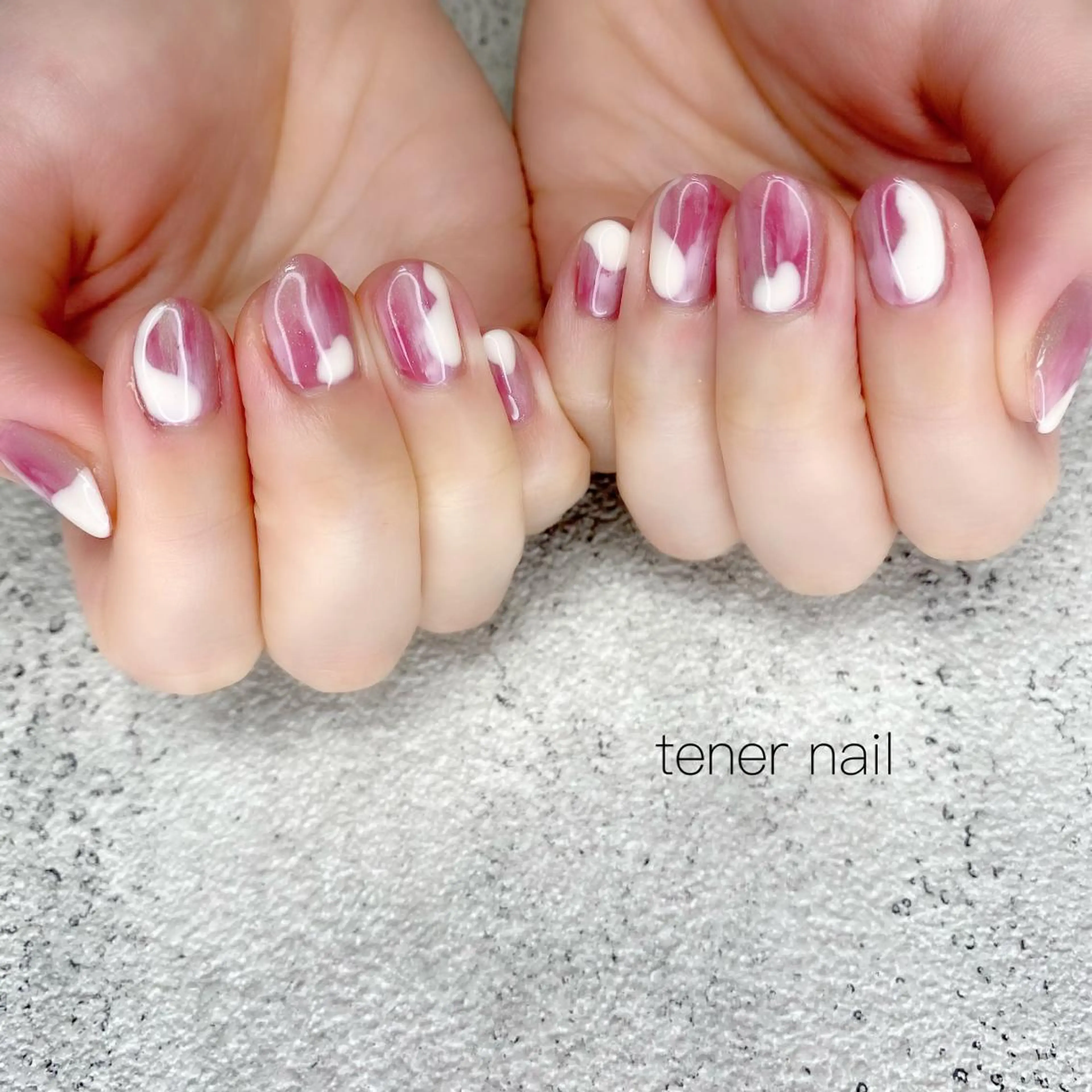 ネイル ニュアンスネイル テネルネイル tener nailのネイルデザイン