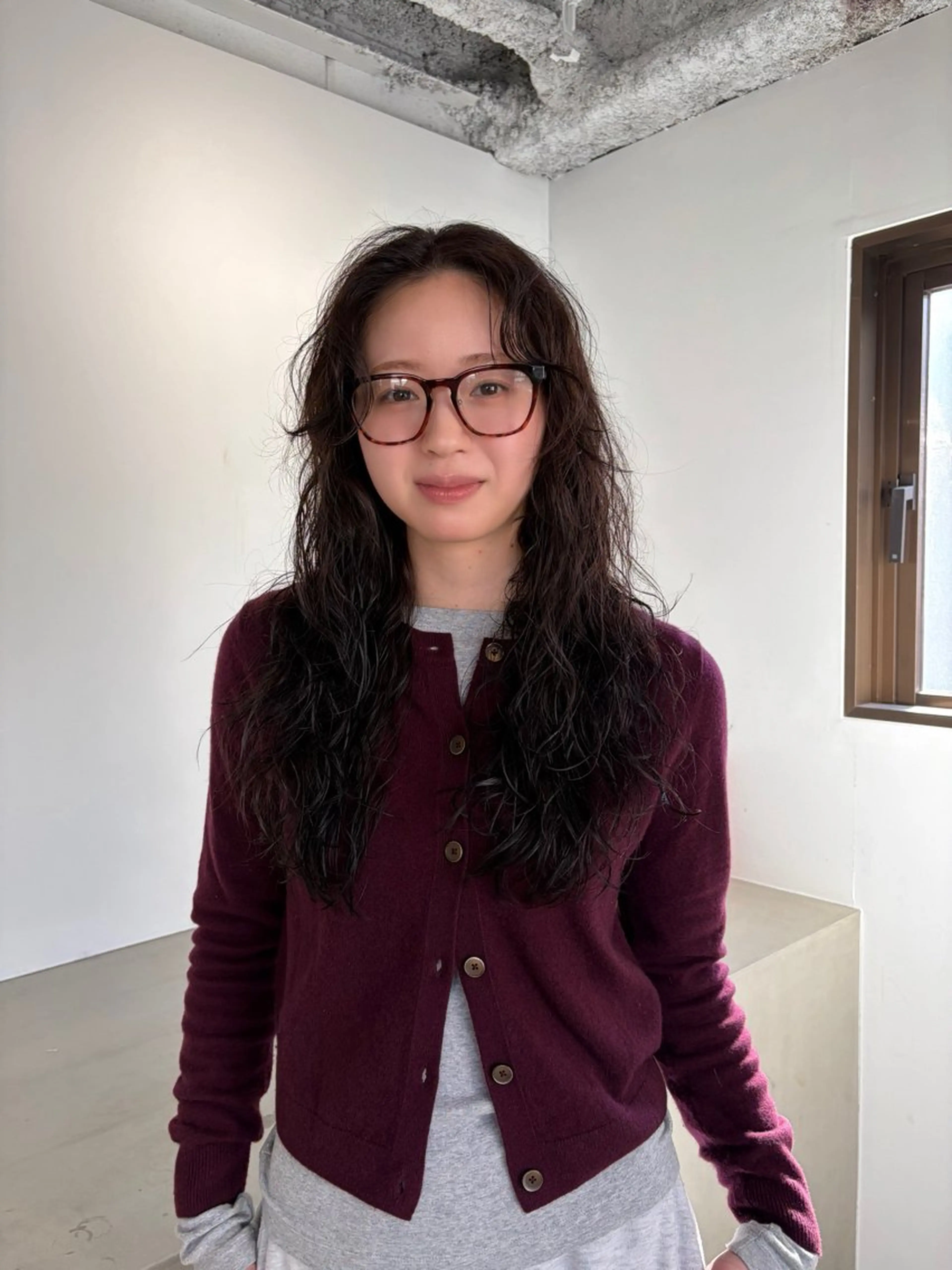 ロング カット 🧣misaki 🧣のヘアスタイル