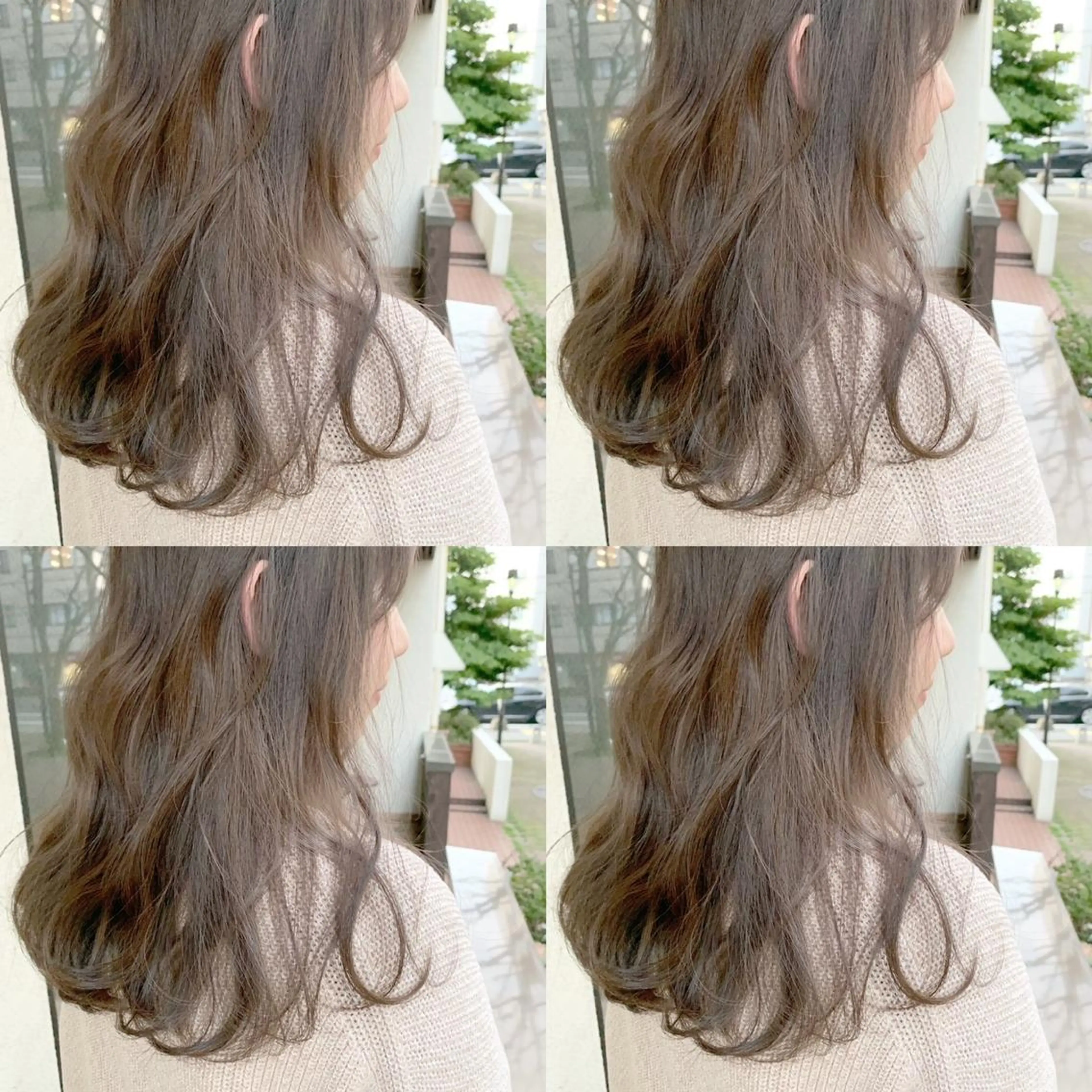 セミロング カラー 艶髪・酸性ストレート フリツのヘアスタイル