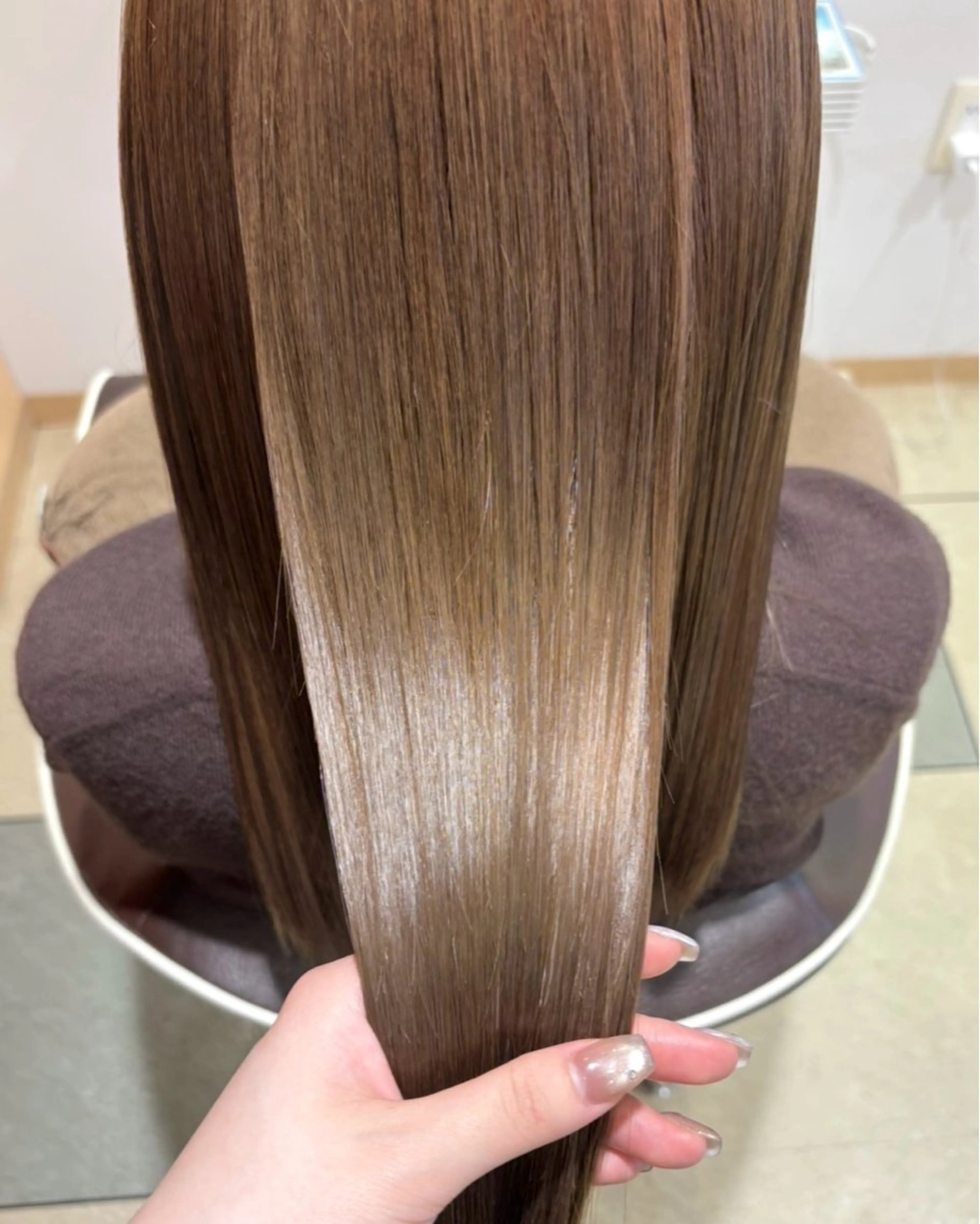 ロング カラー 透明感カラー/ くびれヘア/ユウユのヘアスタイル