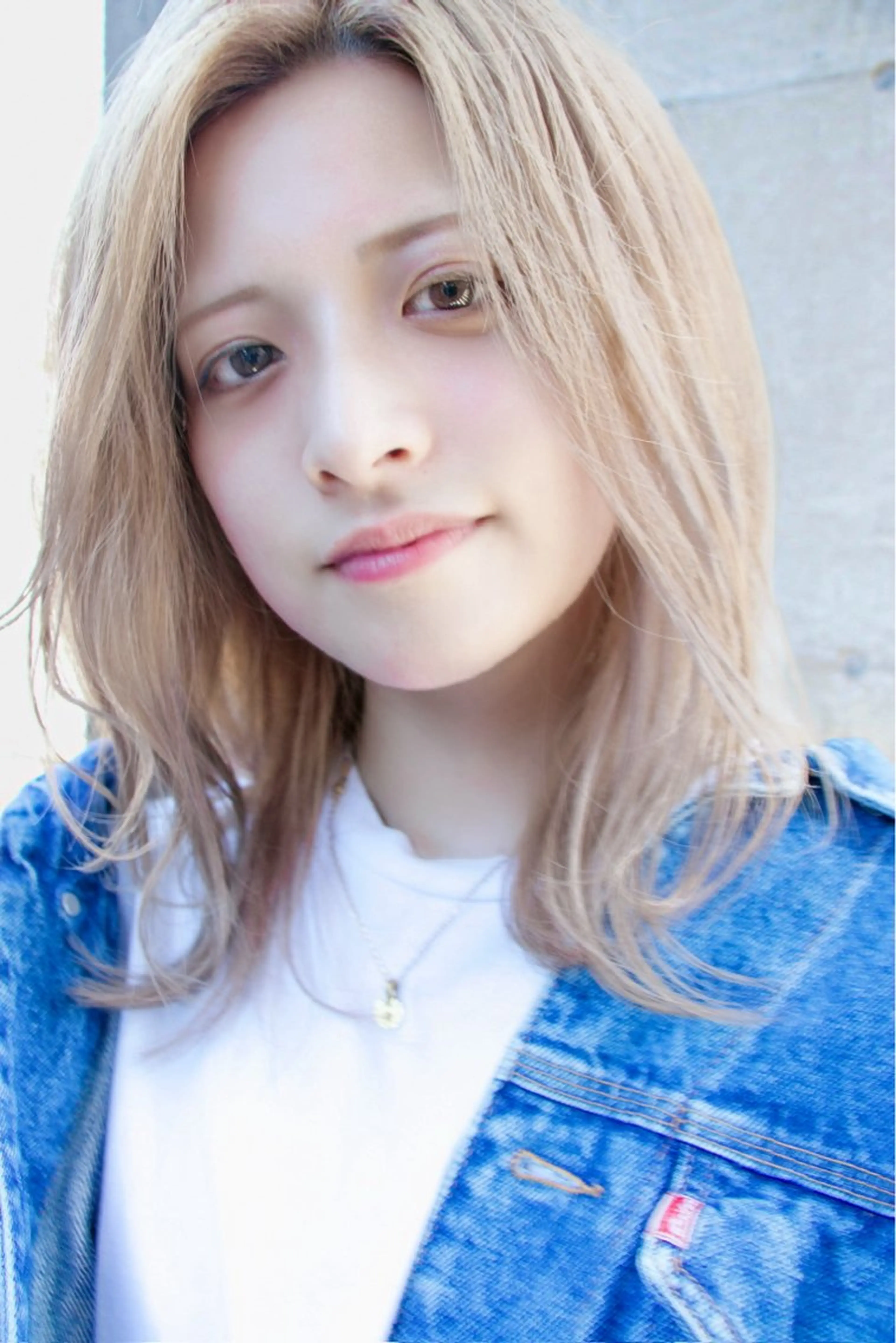 セミロング カラー ベージュカラー ハイトーンカラー TAKEMASA 撮影募集中のその他イメージ