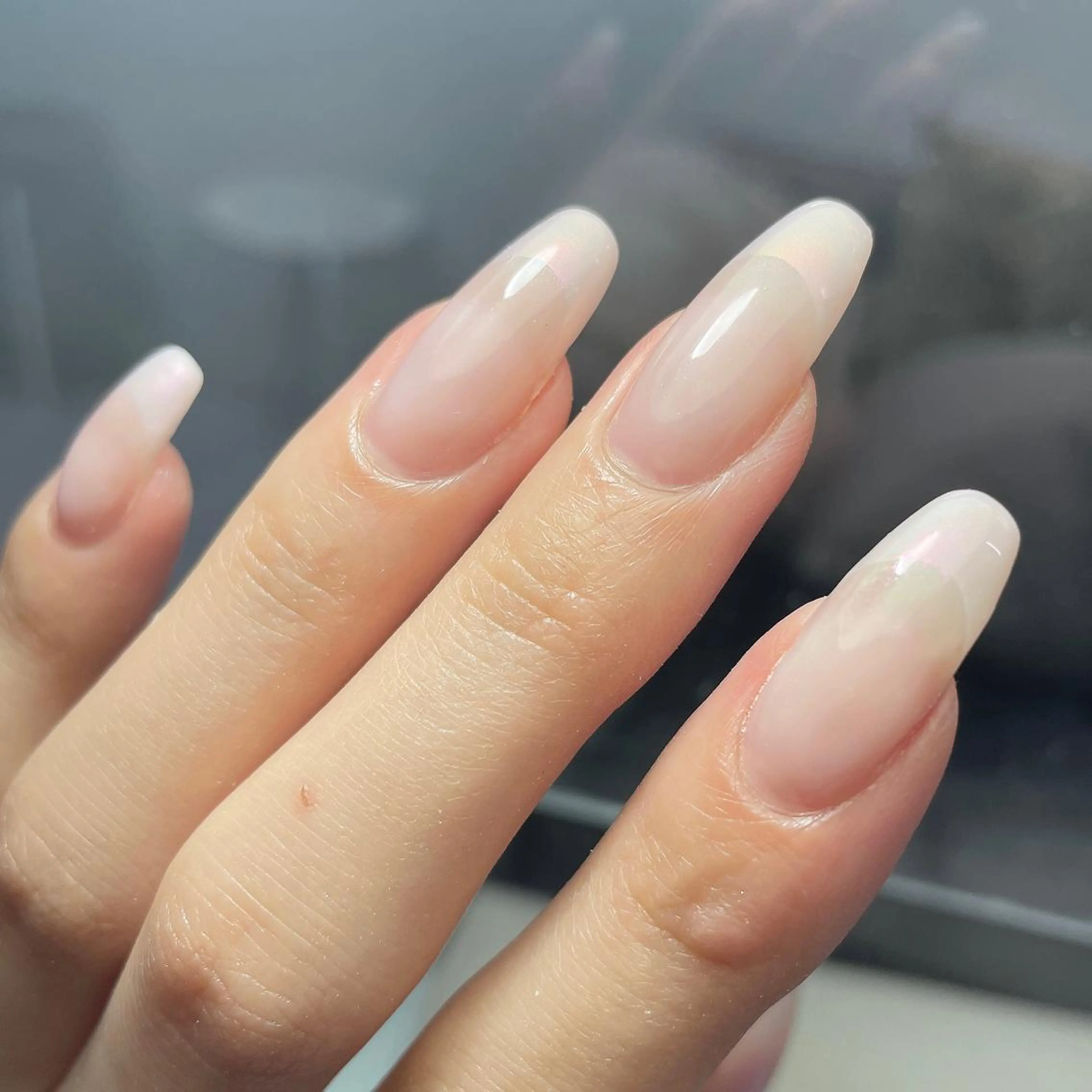 ネイル オーロラネイル フレンチネイル private EMILIA/横浜のネイルデザイン