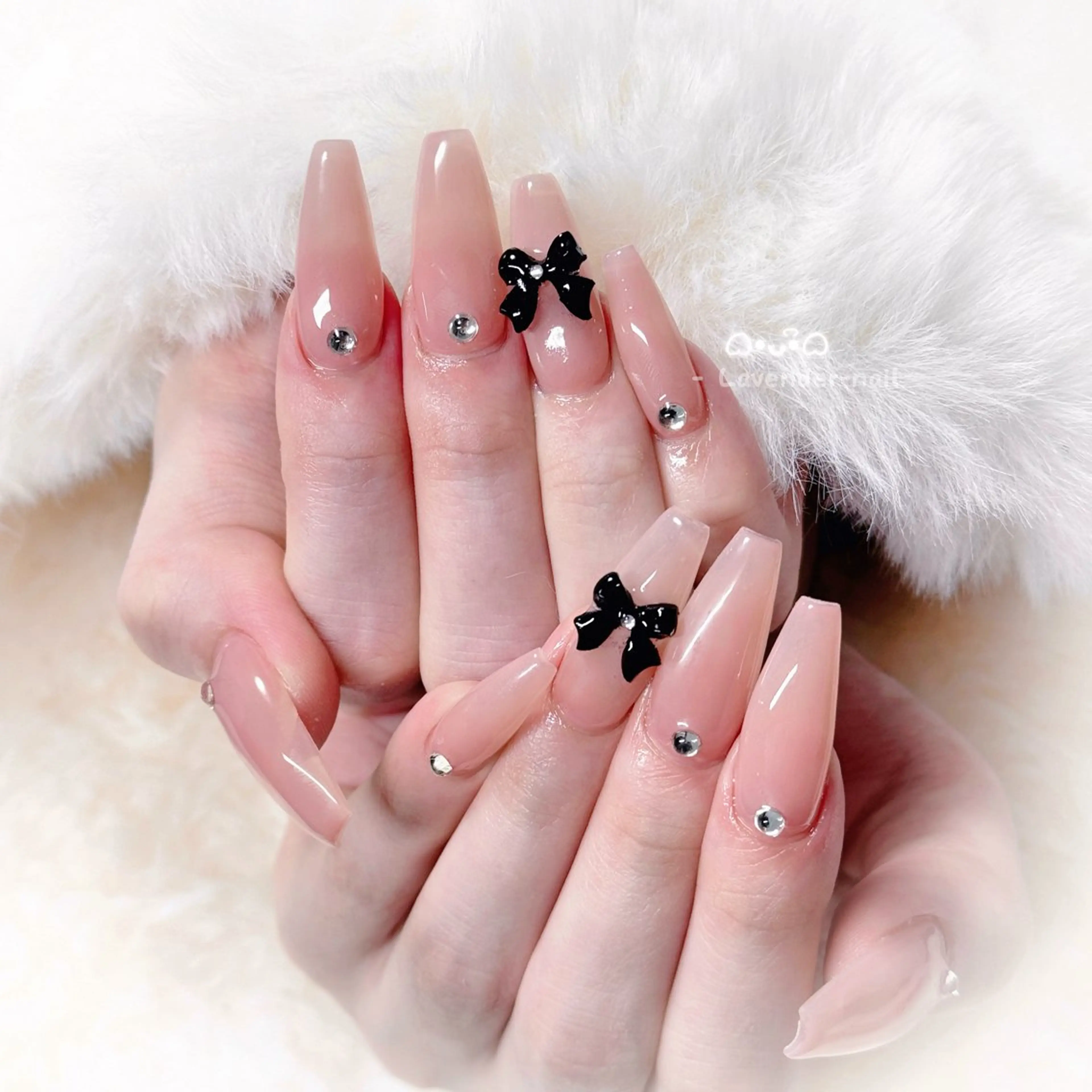 ネイル ハンドネイル Lavender nail·北18条のネイルデザイン