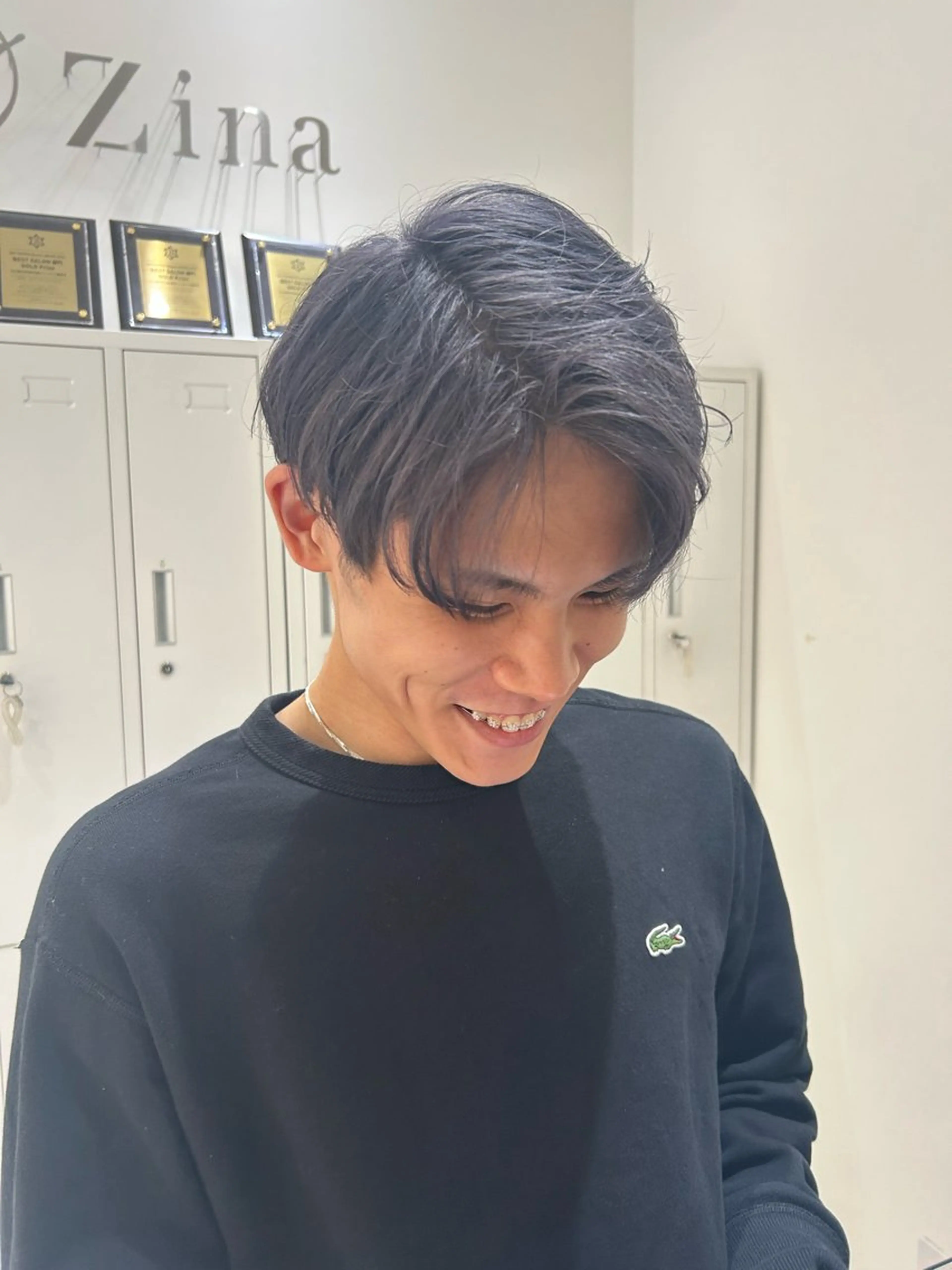 ショート ボブ 髪質改善 似合わせカット おくれ毛 外ハネヘア カット ベージュ/ヘアセット 透明感/♡来村 瑚春のヘアスタイル