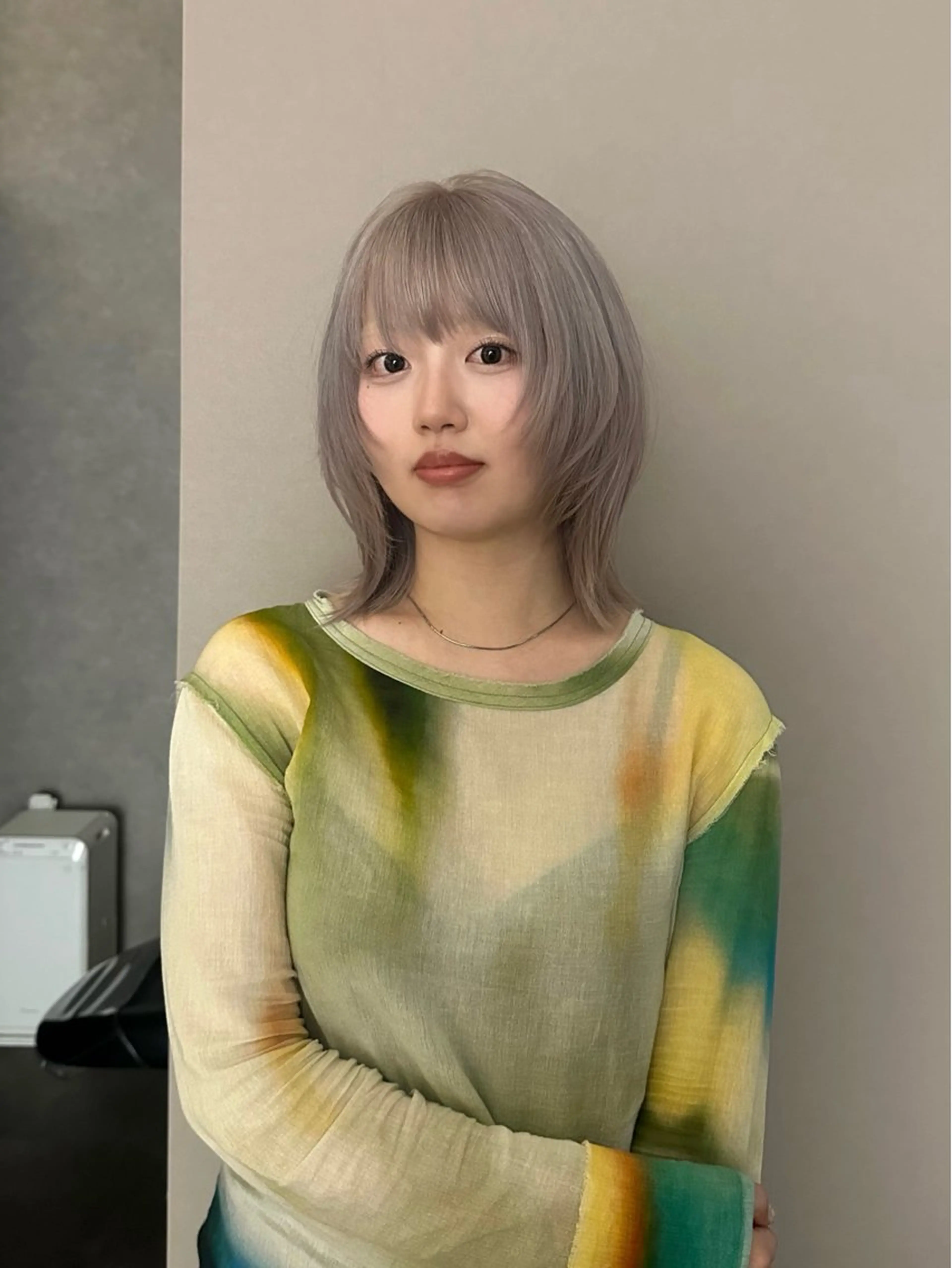 ミディアム カラー sion ✰デザインカラーのヘアスタイル