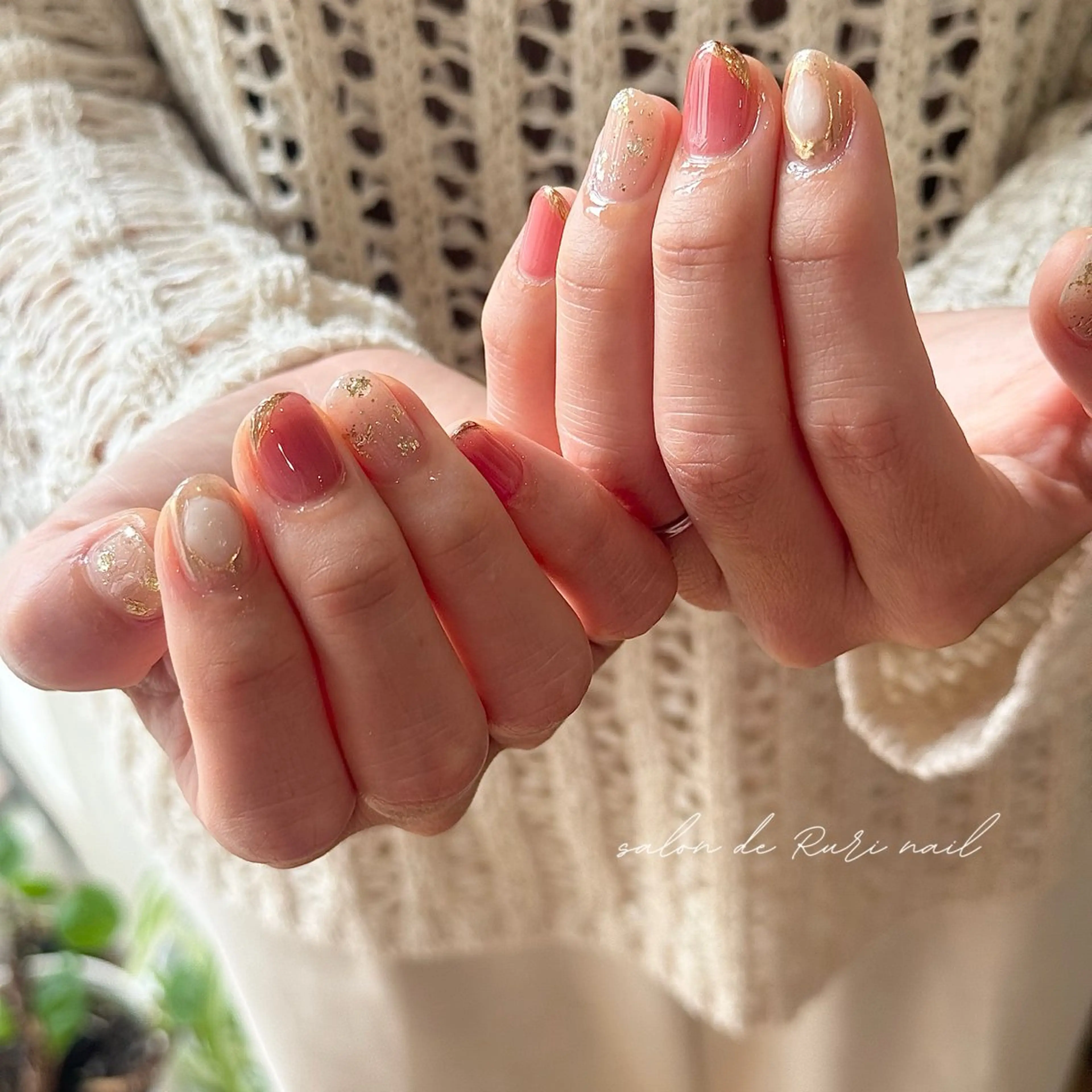 ネイル サロンドルリネイル 🦋Ayaのネイルデザイン