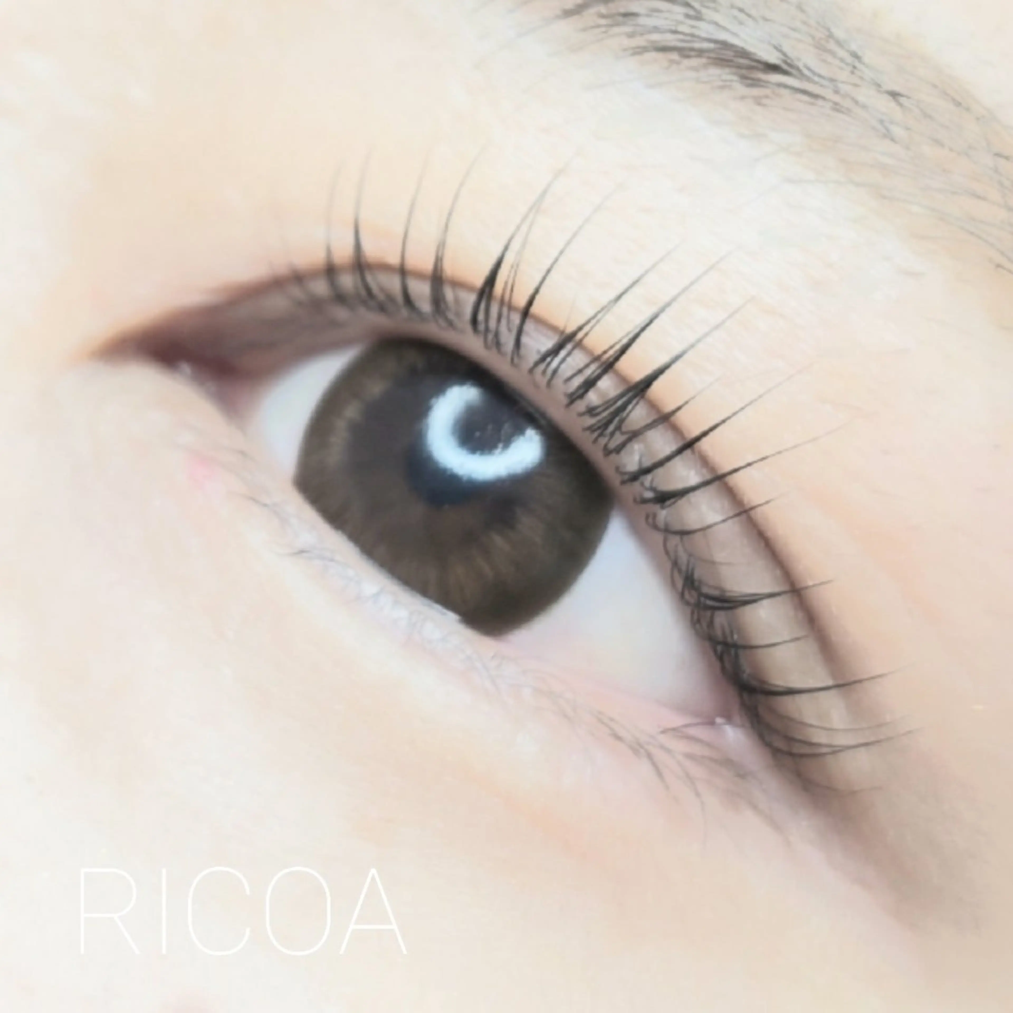 マツエク・マツパ 一重×まつ毛パーマ マツパ RICOA 酒井のマツエク・マツパデザイン