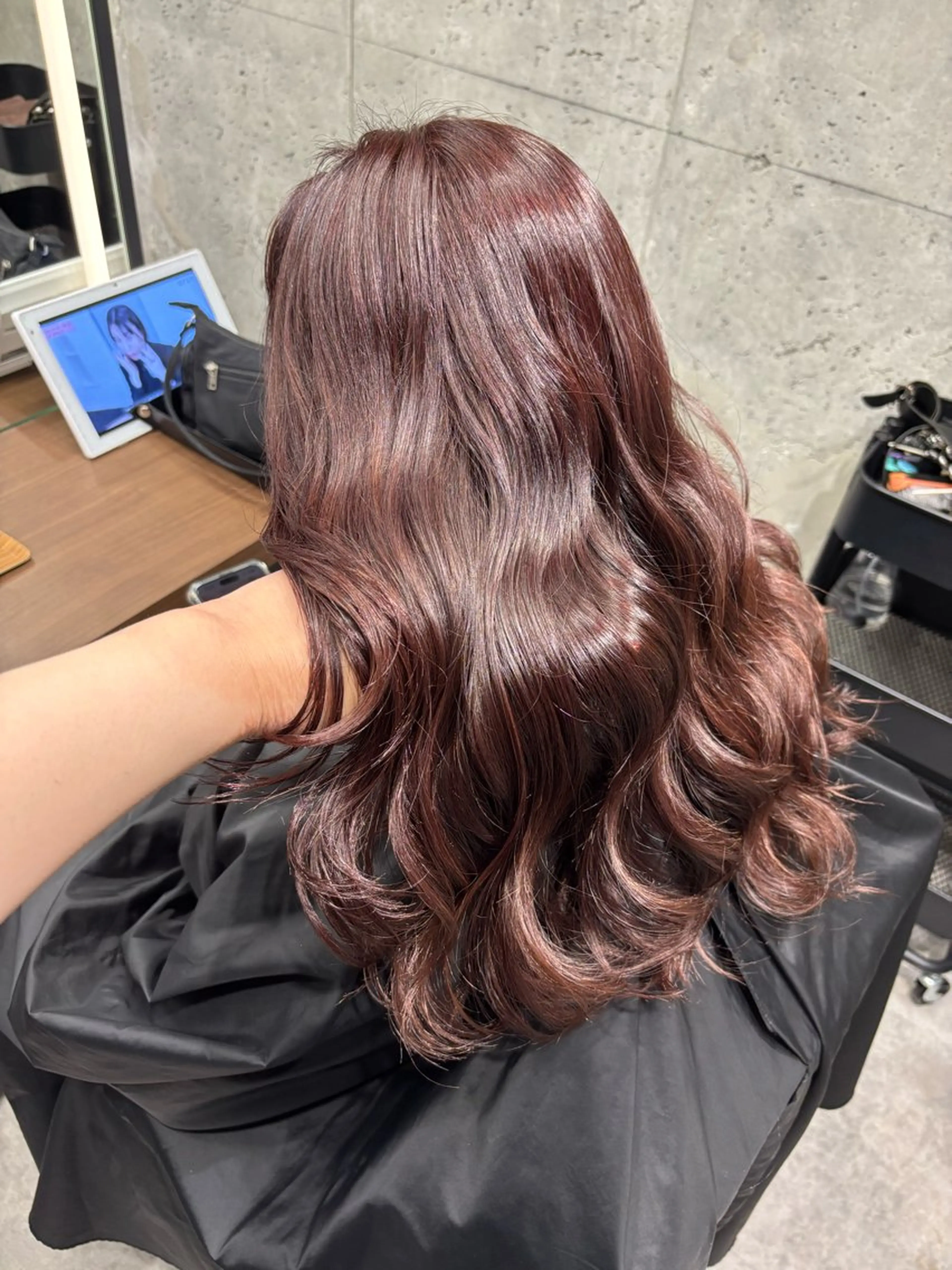 カラー ラベンダーカラー カット ヘアカラー トリートメント 暖色/ハイトーン/ カラー/HBLのヘアスタイル