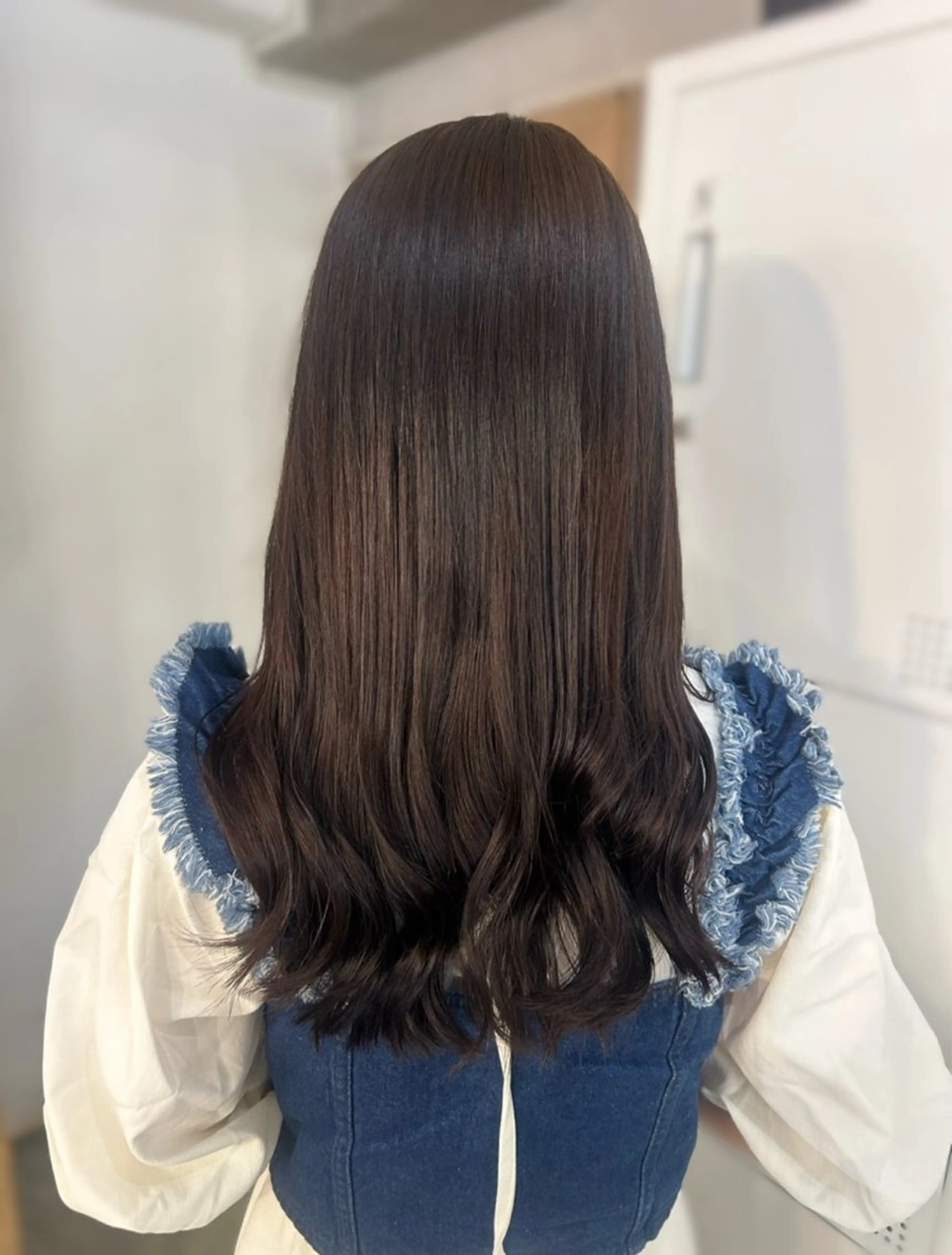 ロング ヘアカラー トリートメント オオニシ オト☁️のヘアスタイル