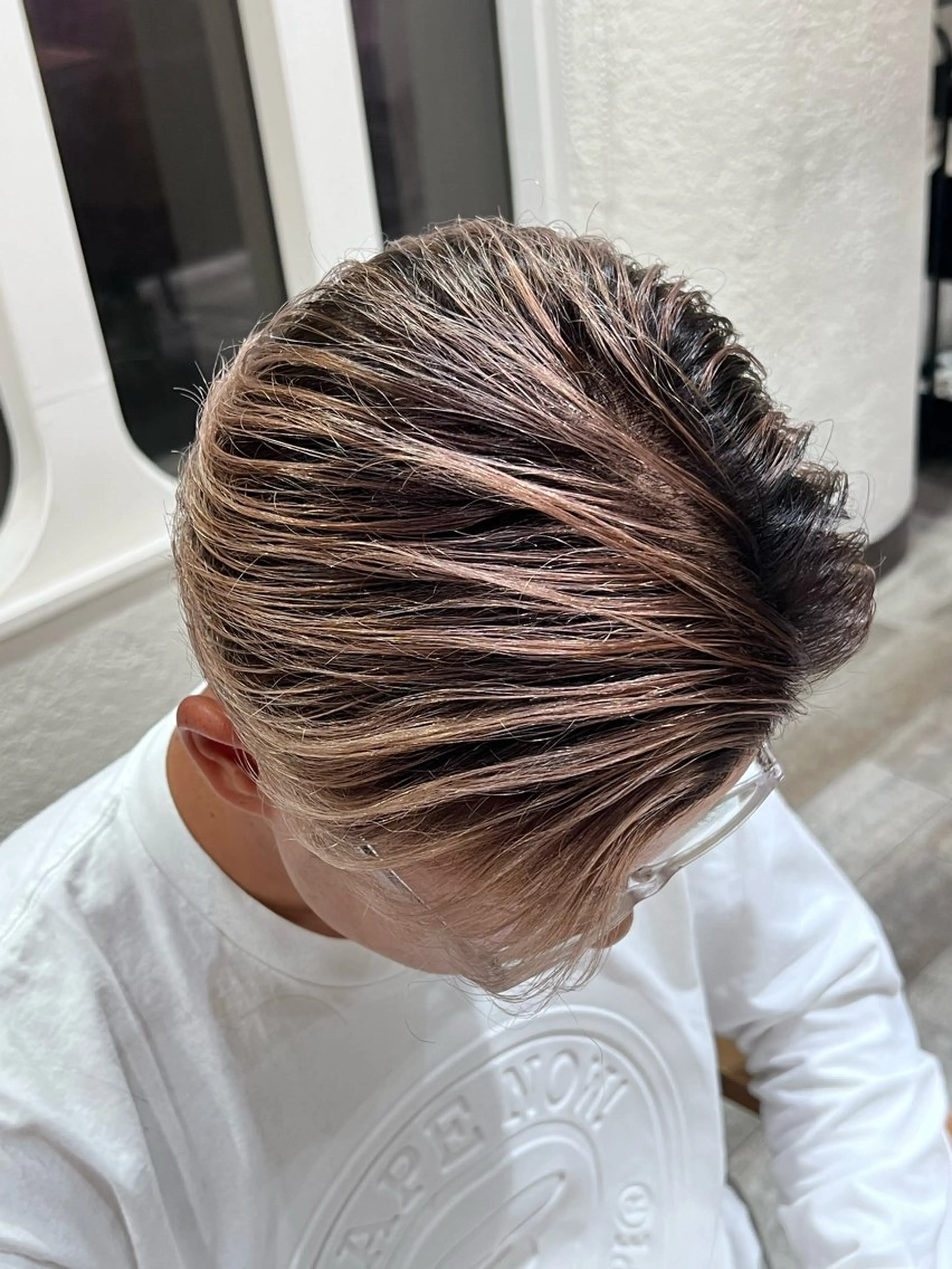 ショート カラー メンズ メンズ専門 花瀬弘晃のヘアスタイル