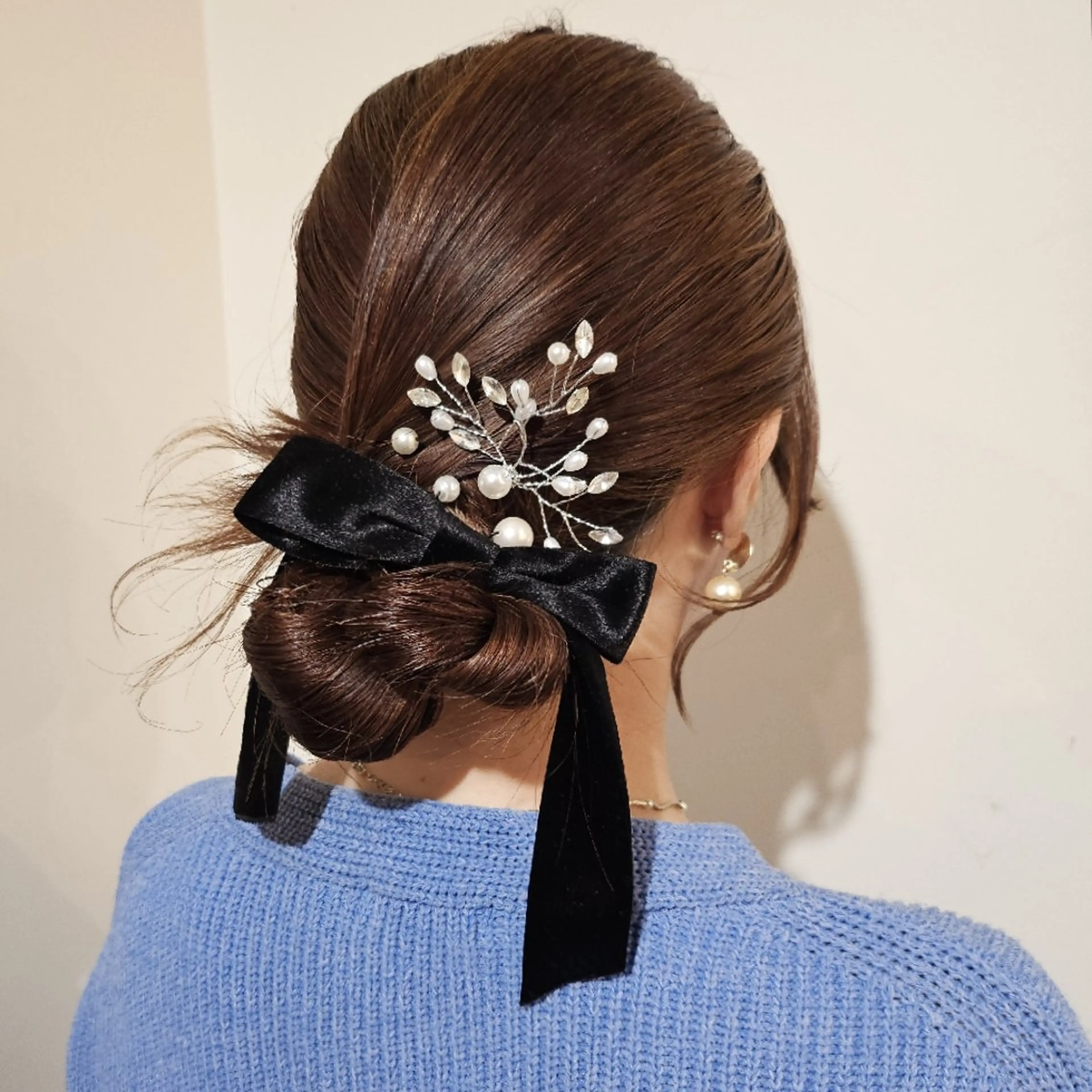 ヘアアレンジ 結婚式・ブライダル ヘアセット 🇰🇷透明感×ハイ トーン🌟tomoのヘアスタイル