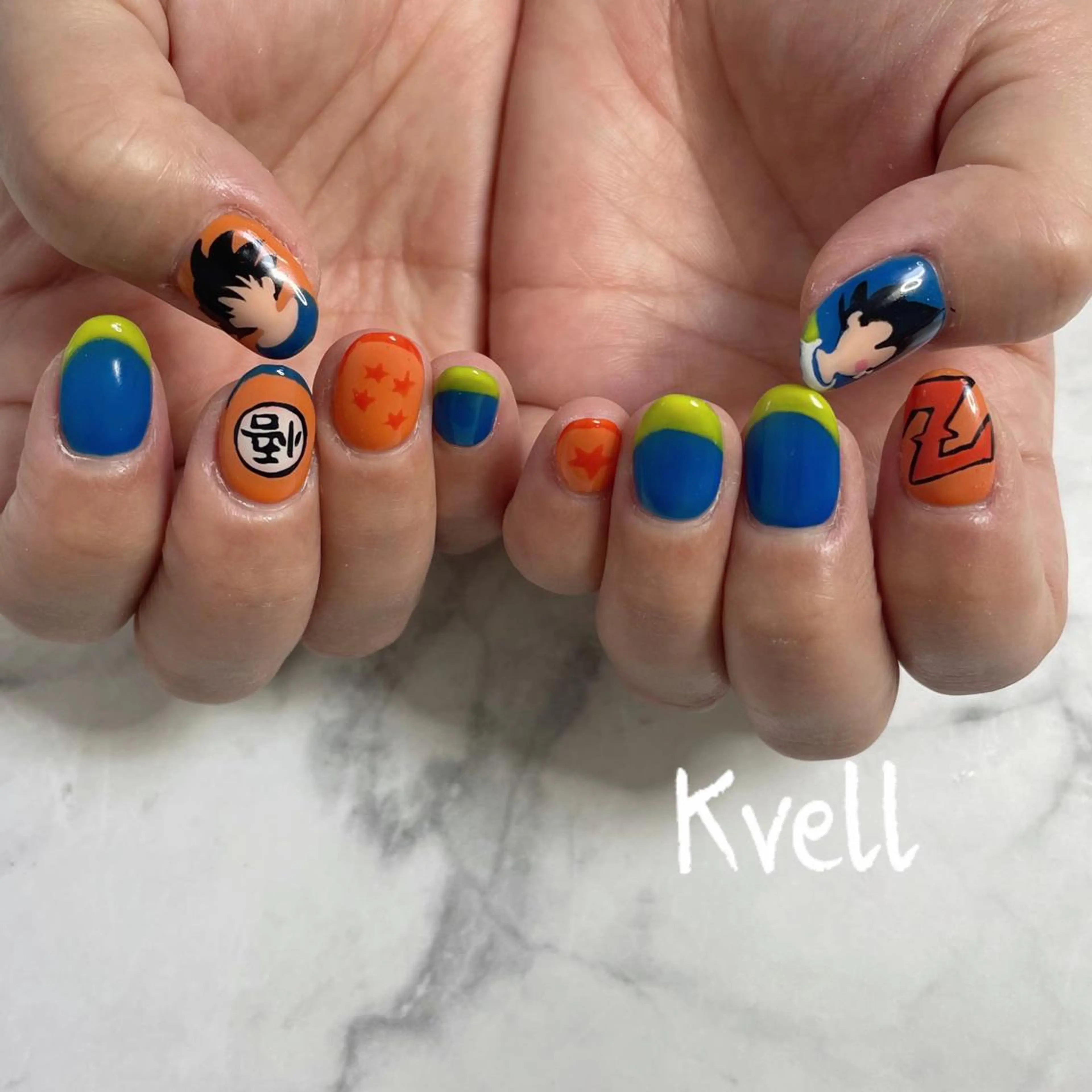 ネイル アートネイル nailsalon Kvellのネイルデザイン