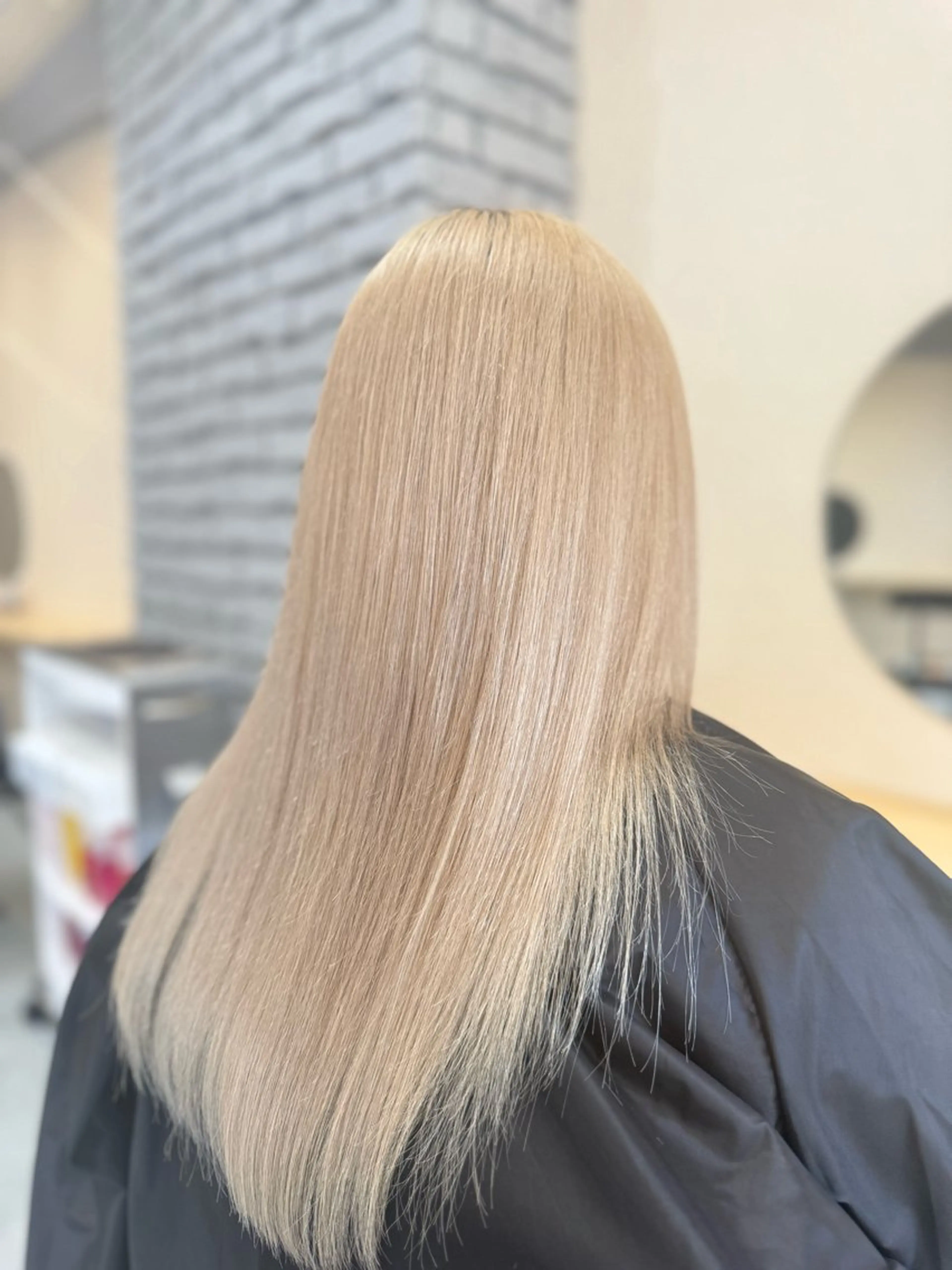 ロング ショートボブ ボブ 髪質改善 韓国風ヘア レイヤーカット ヘアカラー suii..hair designのヘアスタイル