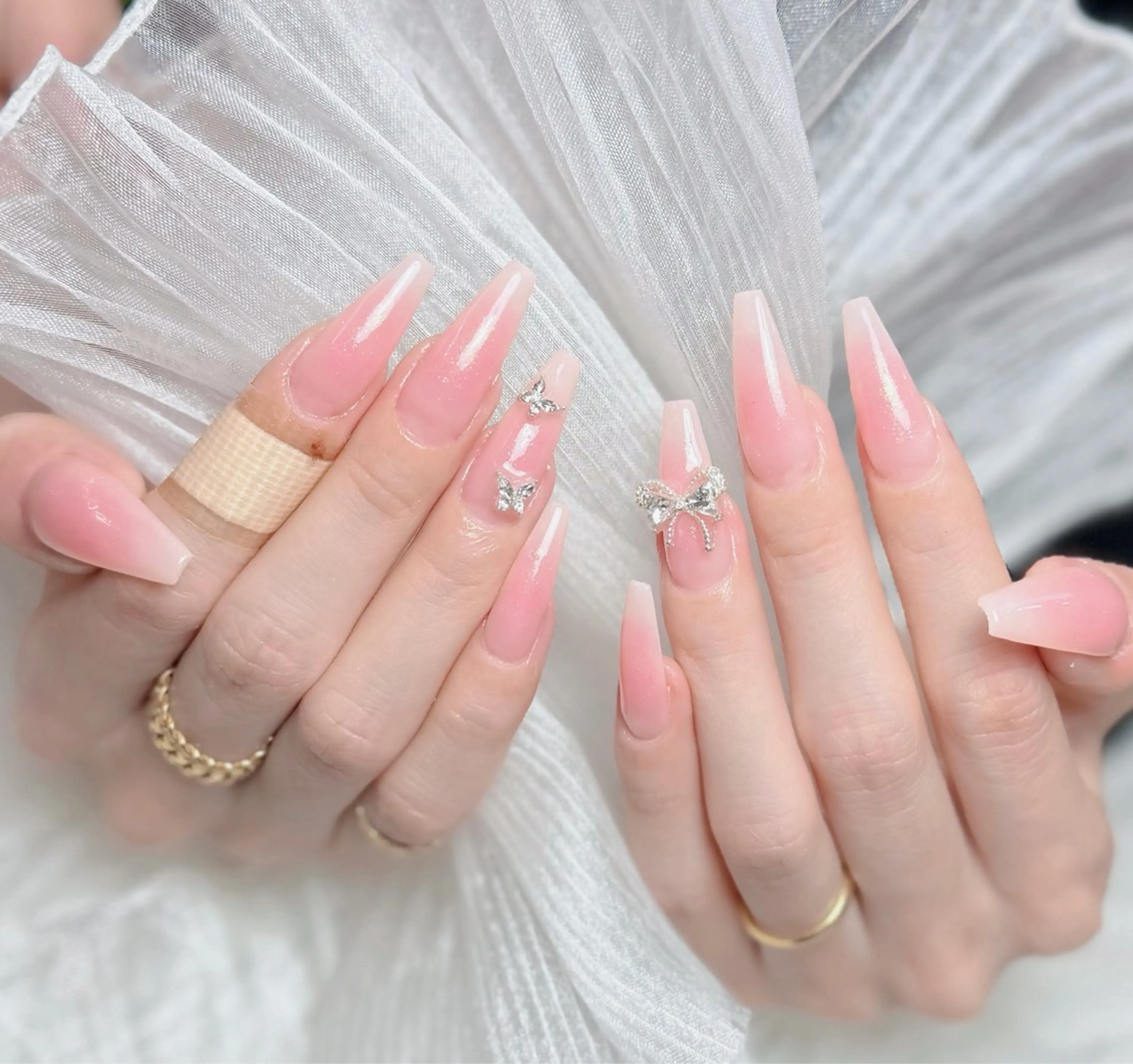 ネイル アートネイル フレンチネイル ジェルネイル 韓国ネイル マグネットネイル ハンドネイル Lenie Nail Okuboのネイルデザイン