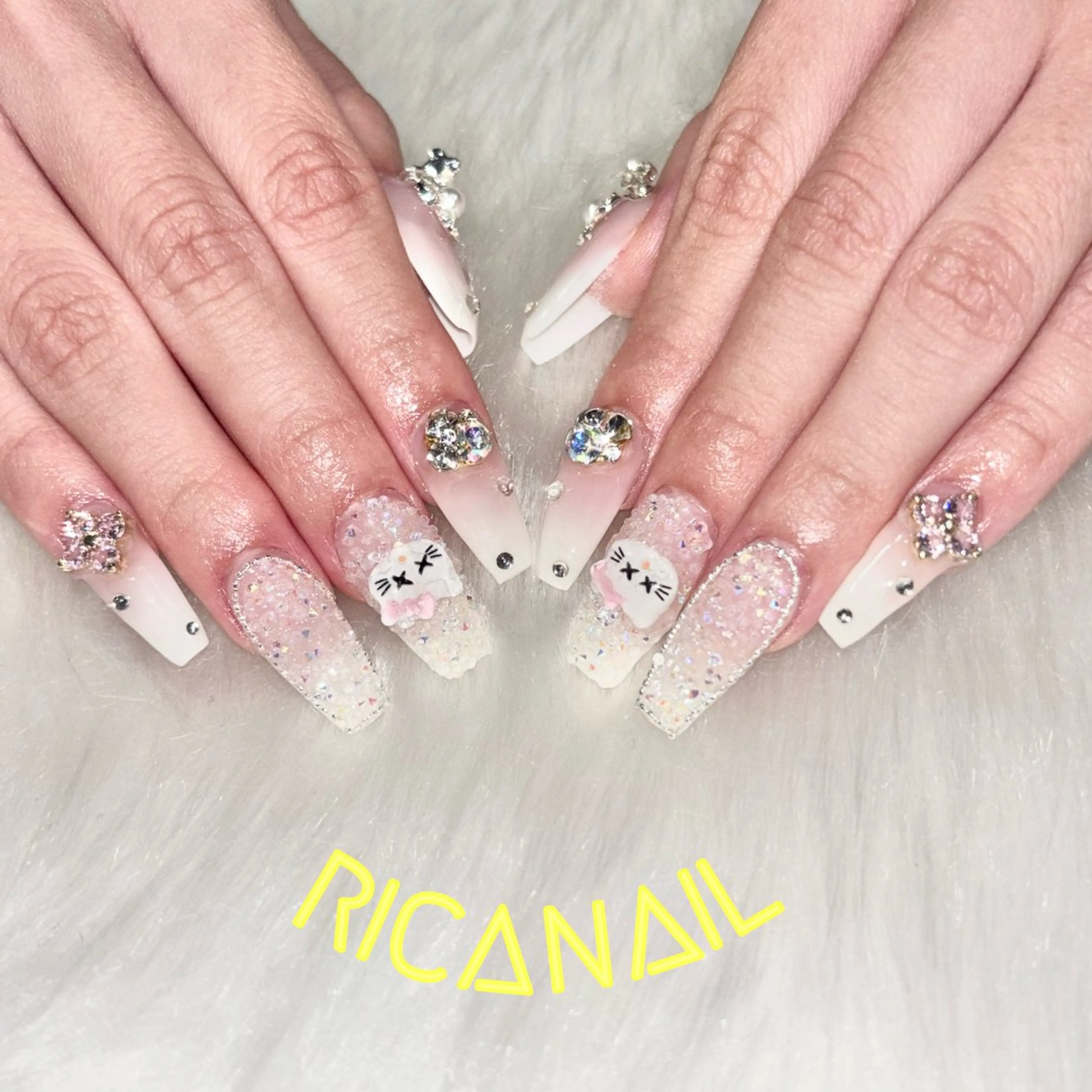 ネイル ジェルネイル スカルプネイル RicaNail 自宅サロンのネイルデザイン