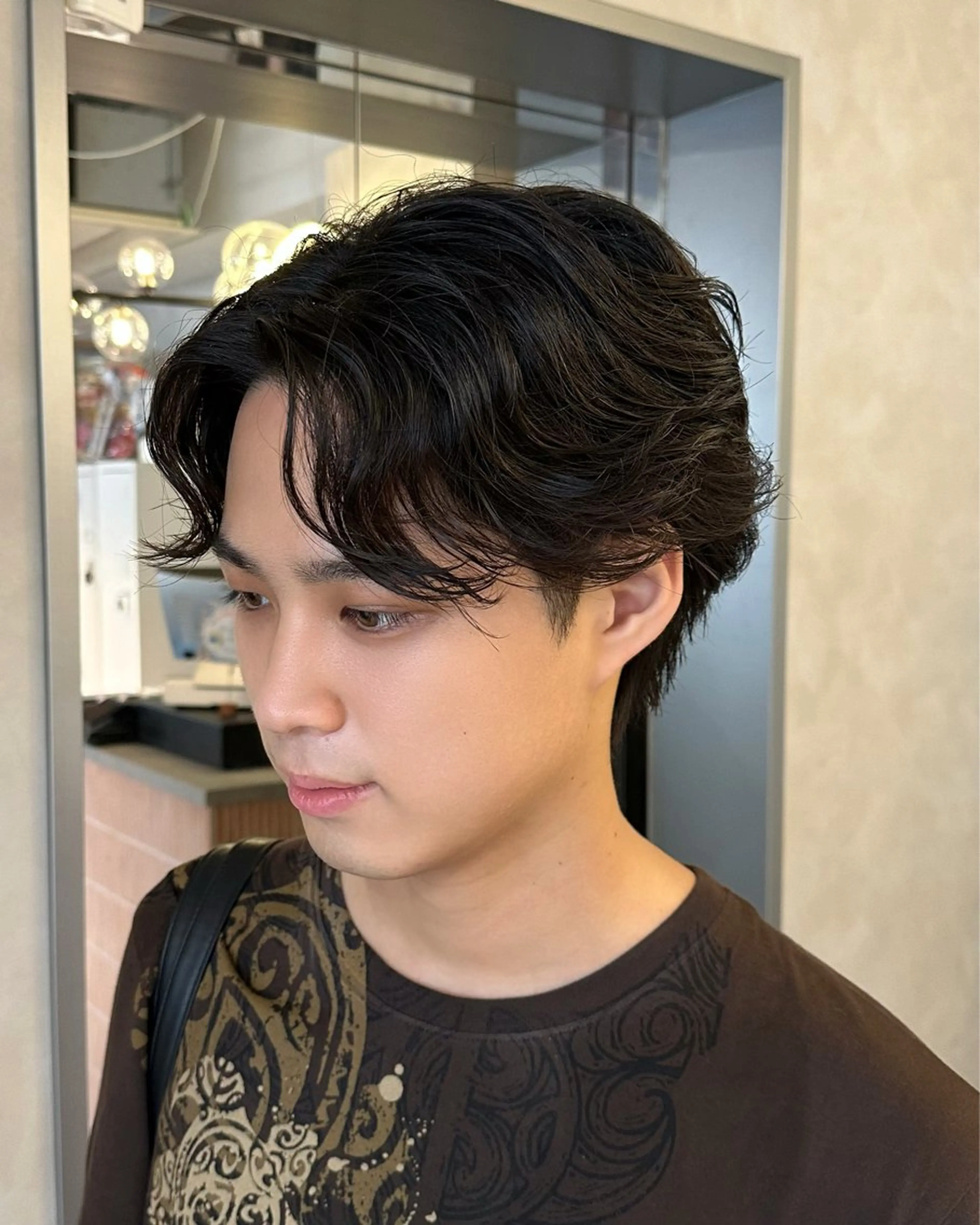 ミディアム カット パーマ hayato / 梅田のヘアスタイル