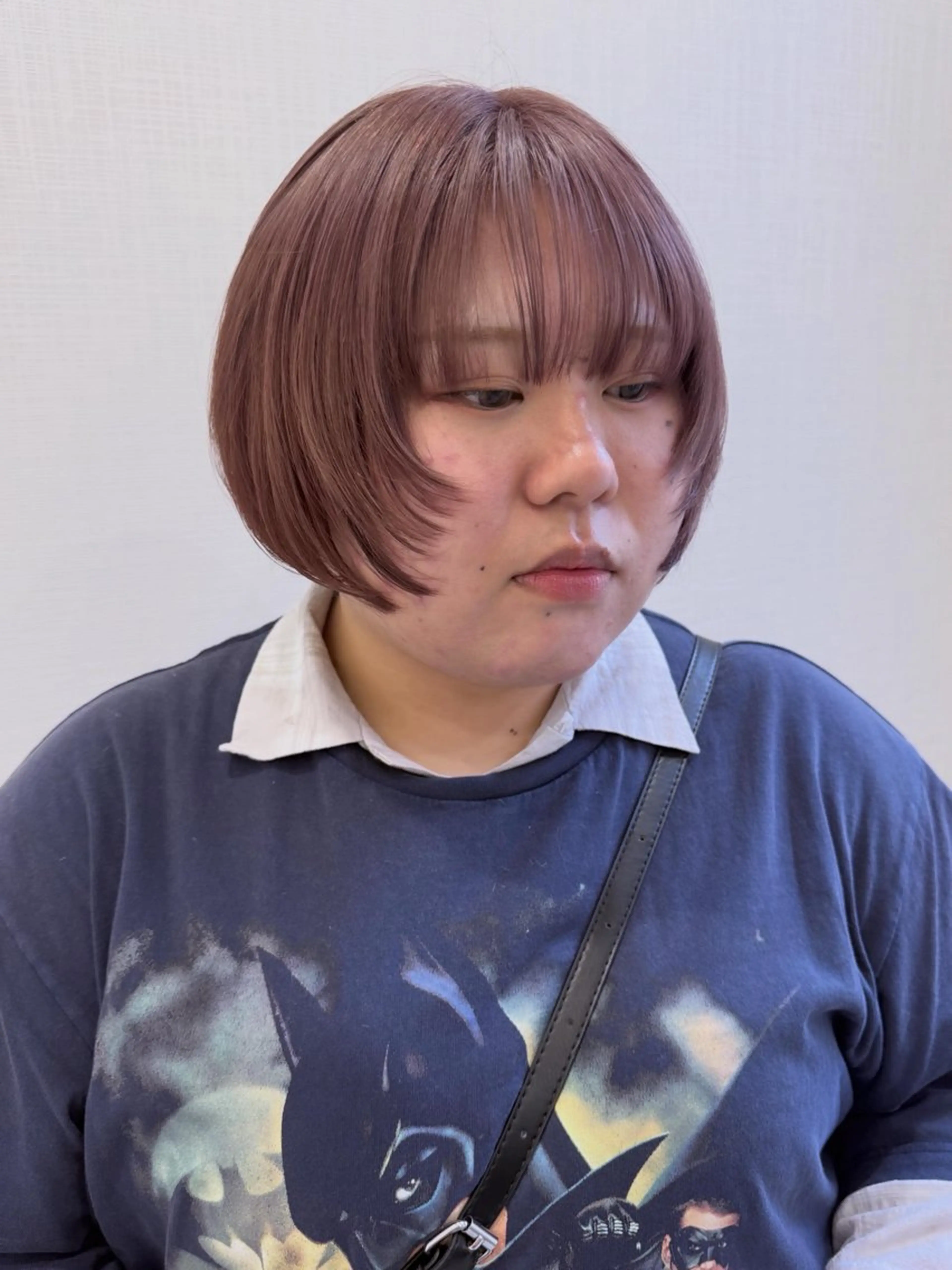 ショート カラー ボブレイヤー ベージュカラー ブリーチ ケアブリーチ ダブルカラー カット ヘアカラー RorriM natsuのヘアスタイル