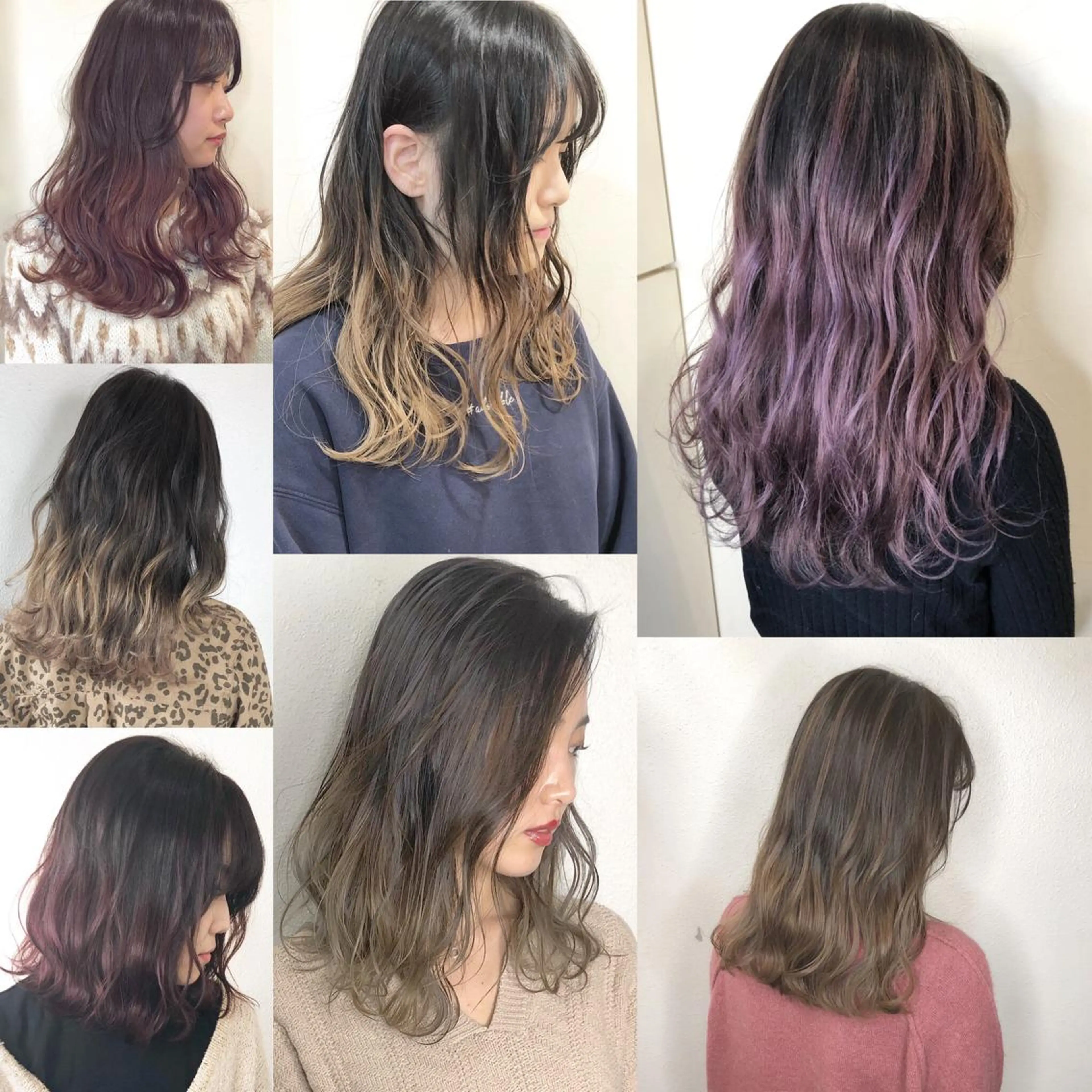 ロング カラー あさだ しゅうたろうのヘアスタイル