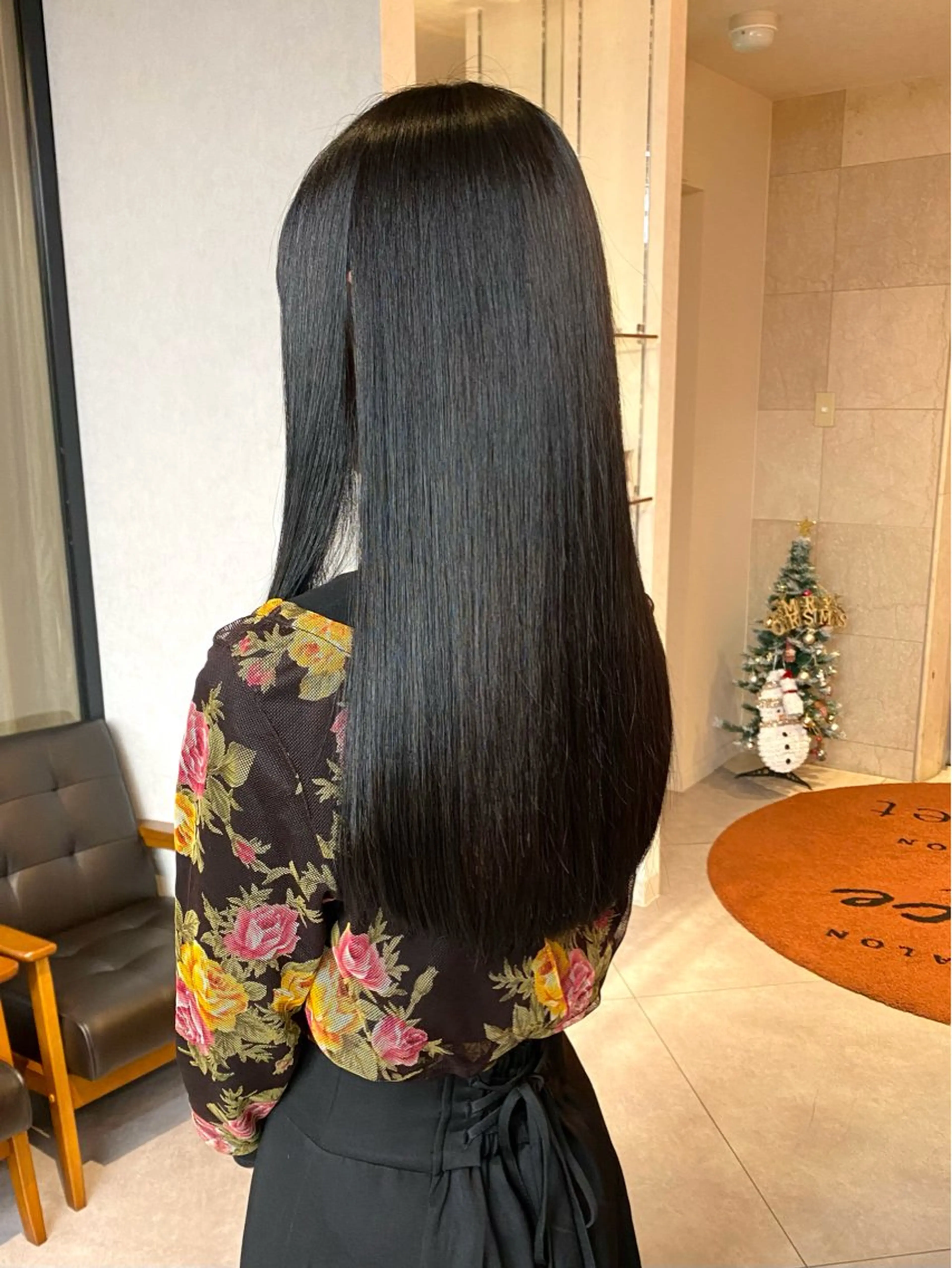 ロング カット 縮毛矯正 【縮毛矯正・艶髪】 髪質改善　橋本🌟のヘアスタイル