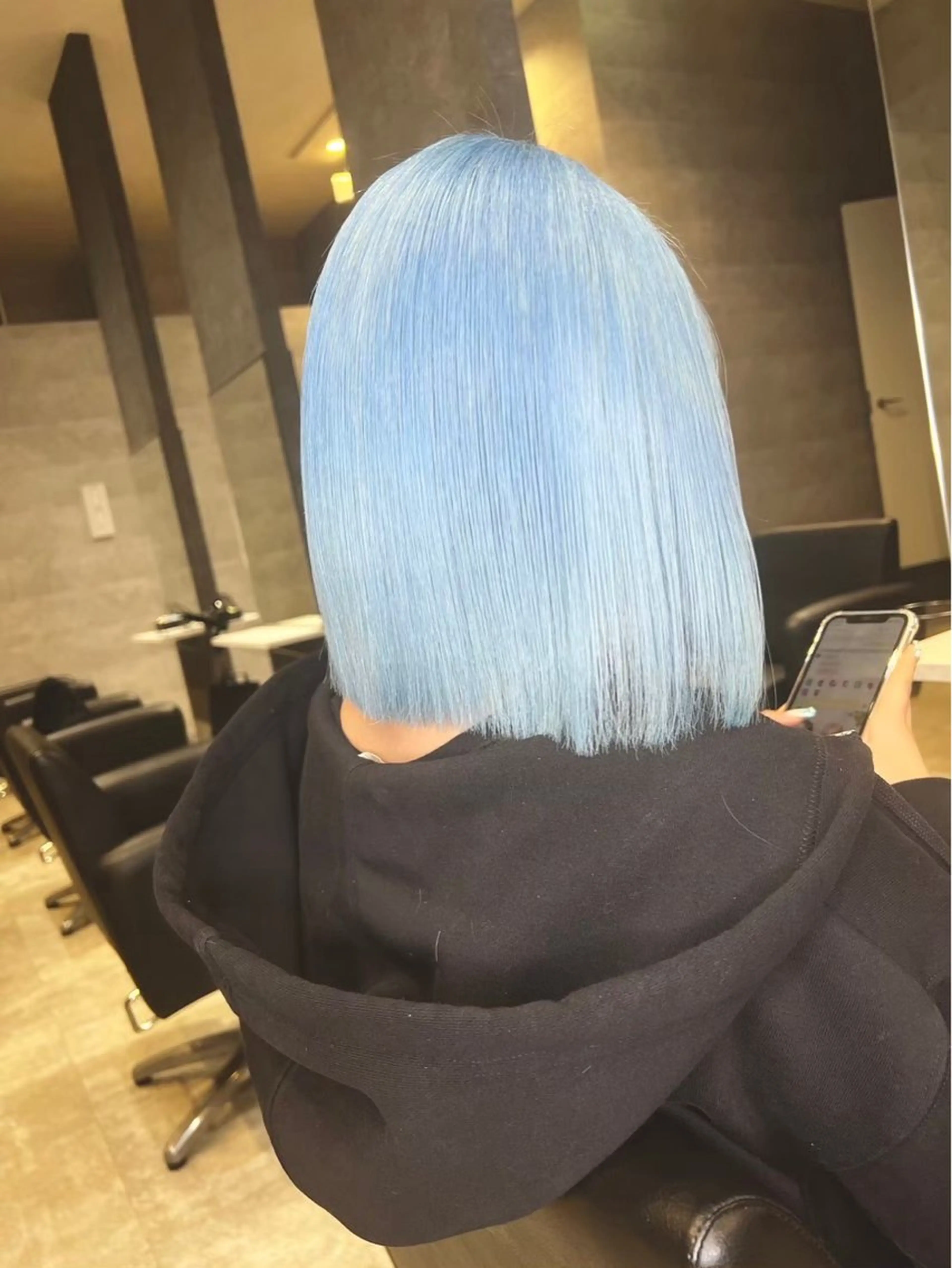 ミディアム カット ヘアカラー トリートメント BUCKS【天王寺】 バックス【駅30秒】のヘアスタイル