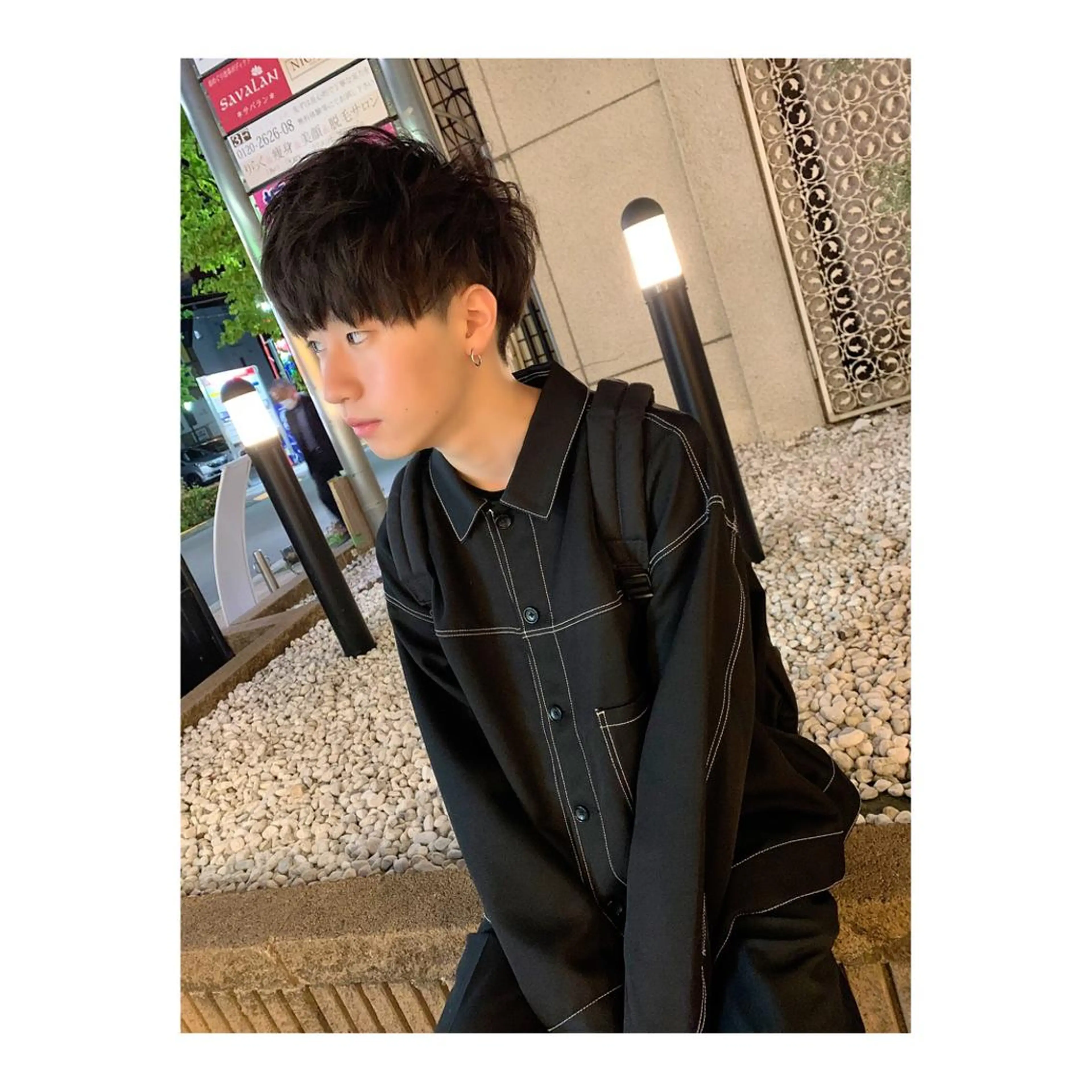 ショート ヘアアレンジ メンズ ange☞ soutaのヘアスタイル