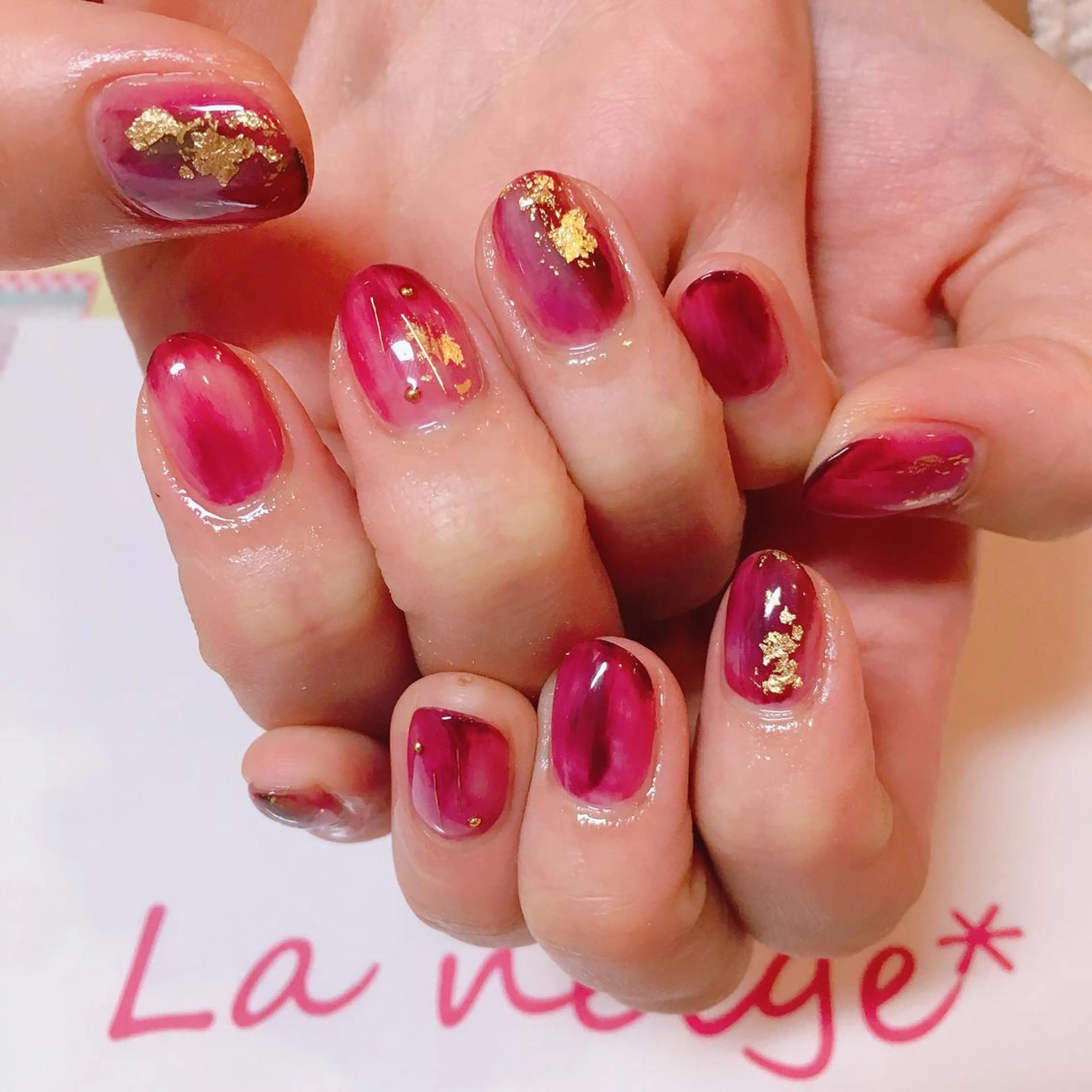 ネイル La neige* yuki 🐩🌙のネイルデザイン