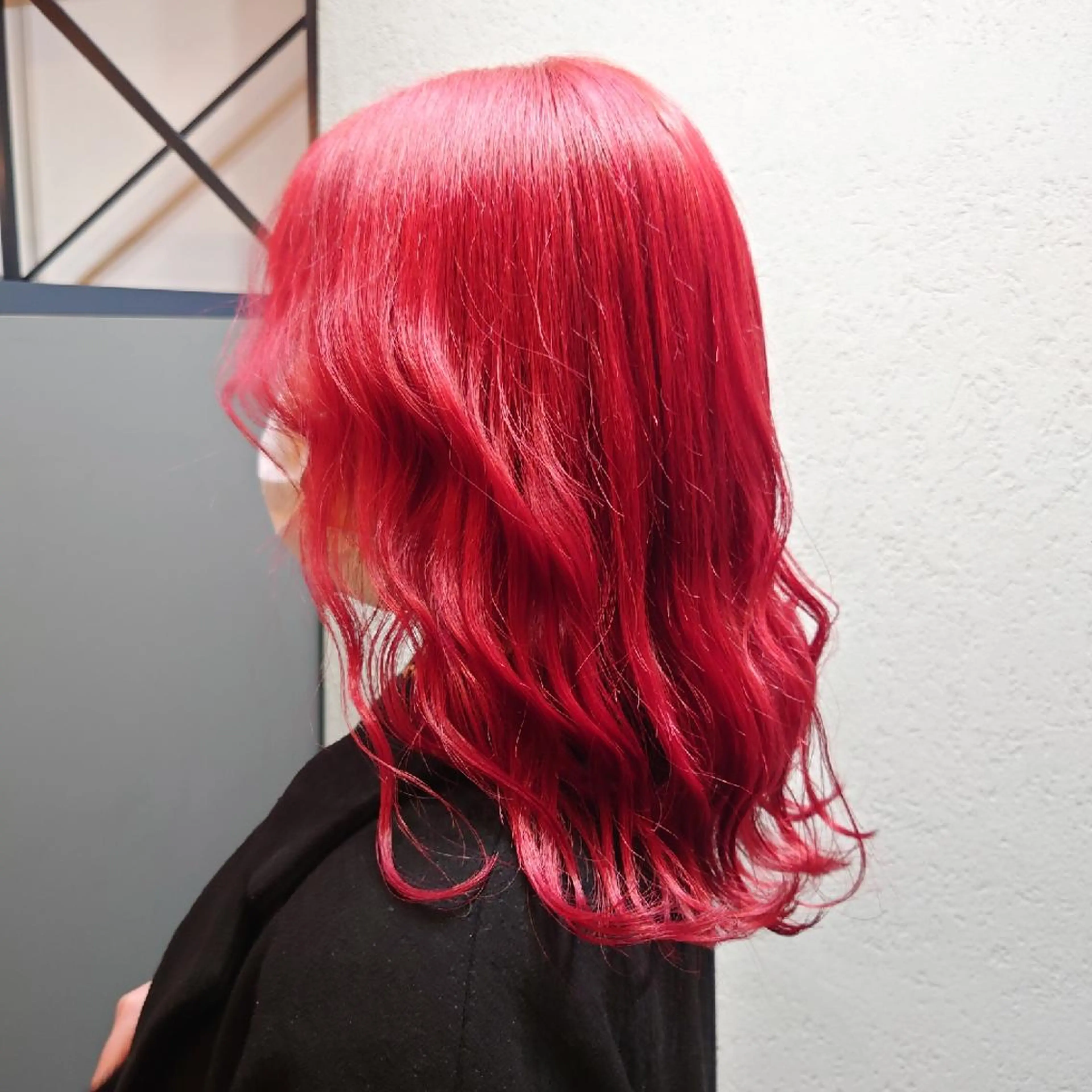 ミディアム カラー 髪質改善ストレート Kantaのヘアスタイル