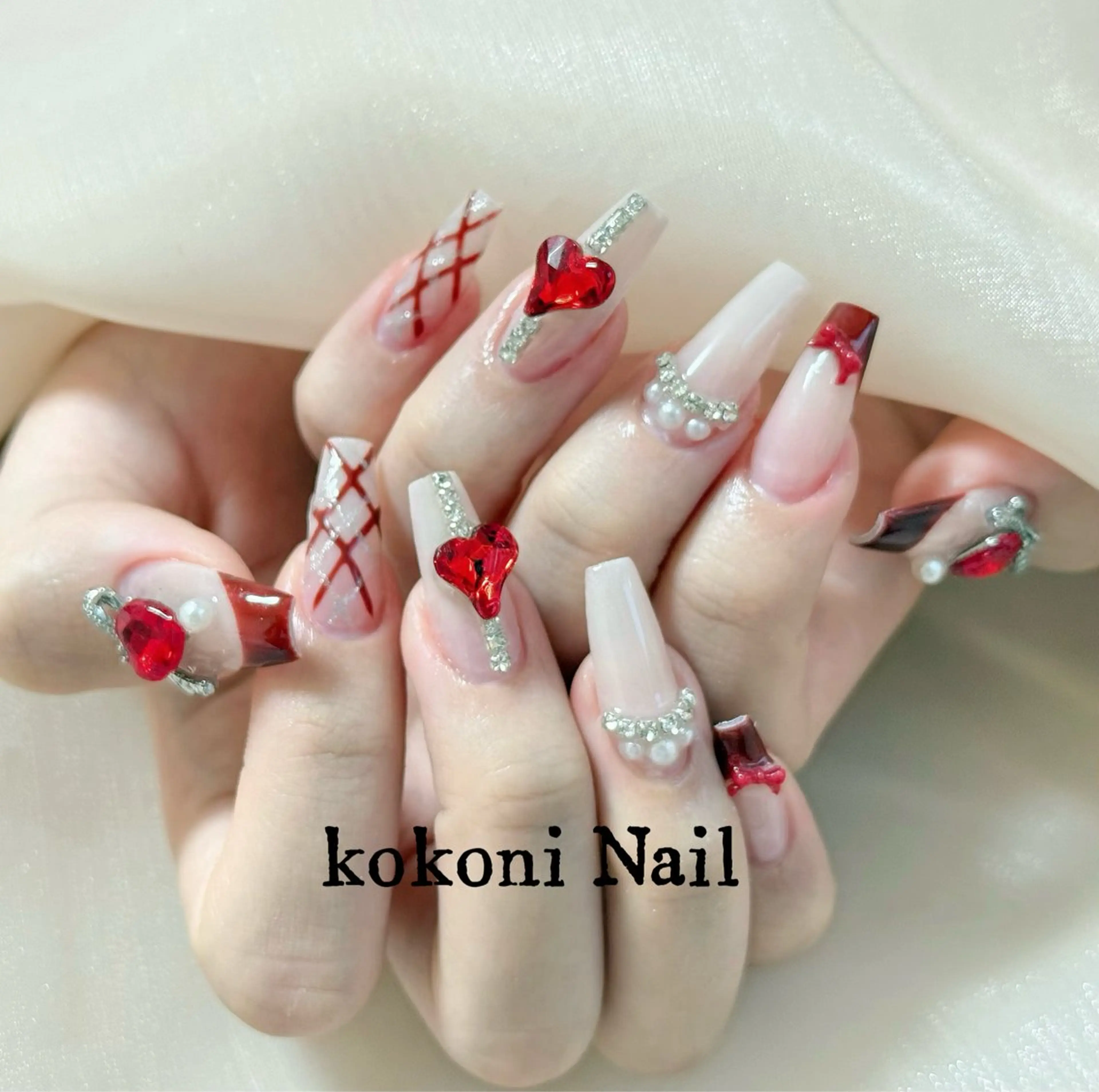ネイル ハンドネイル 小雨 Nail Studio・168のネイルデザイン