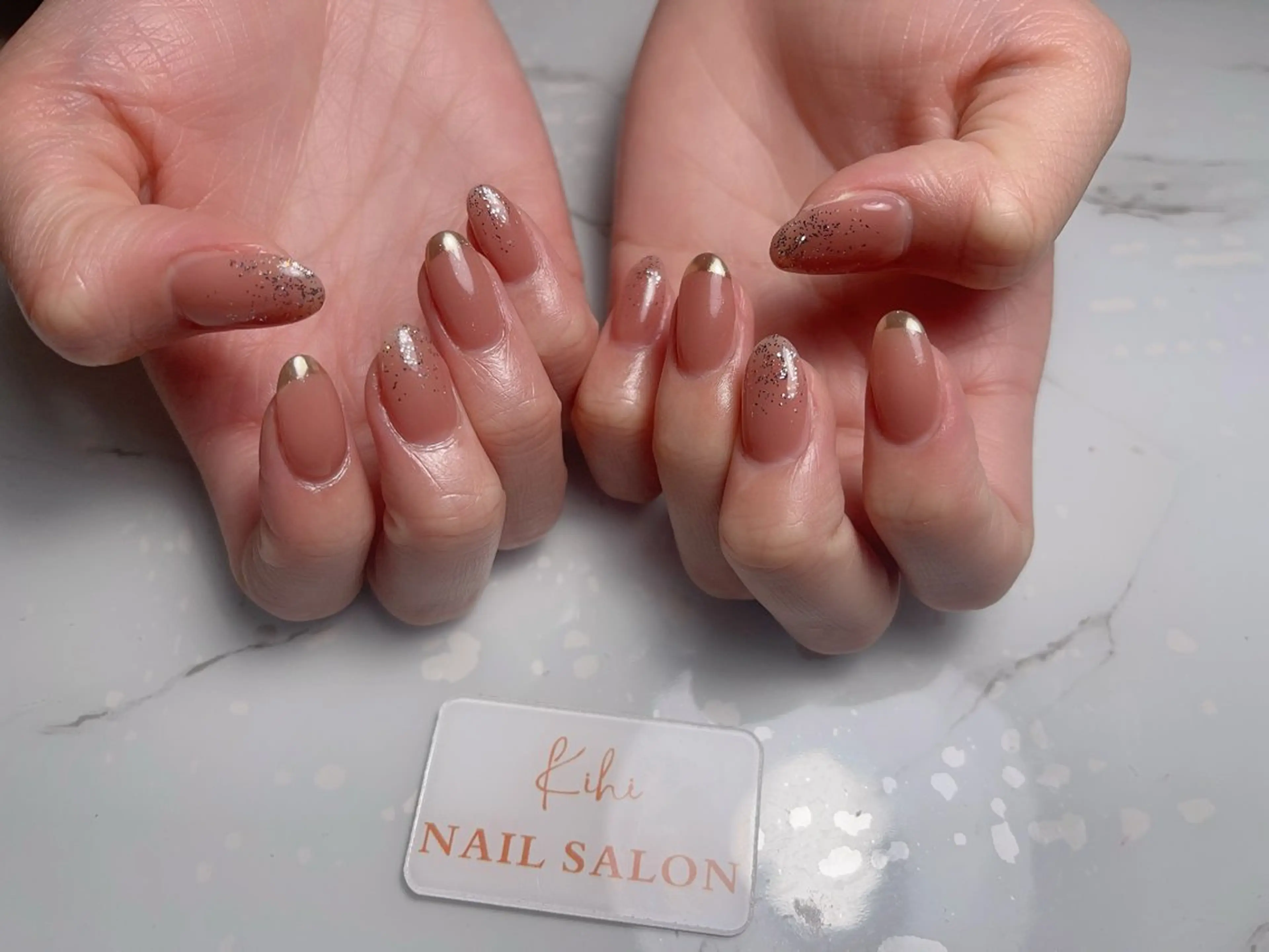 ネイル アートネイル フレンチネイル ジェルネイル グラデーション 韓国ネイル ハンドネイル ハンドケア さくら💮💮 【オフ無料】のネイルデザイン