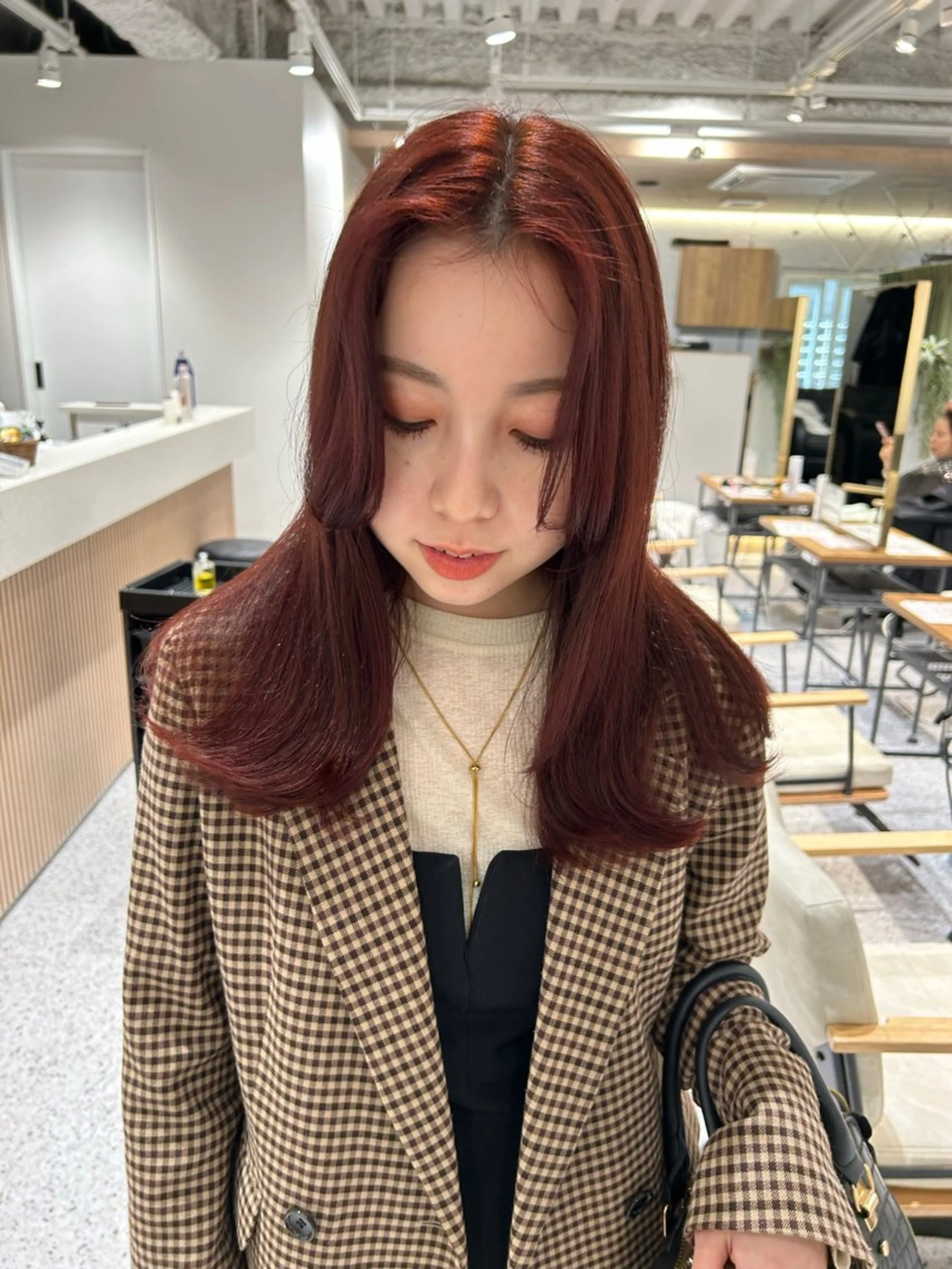 ロング ヘアカラー hair&eye🎀 /momoKaのヘアスタイル