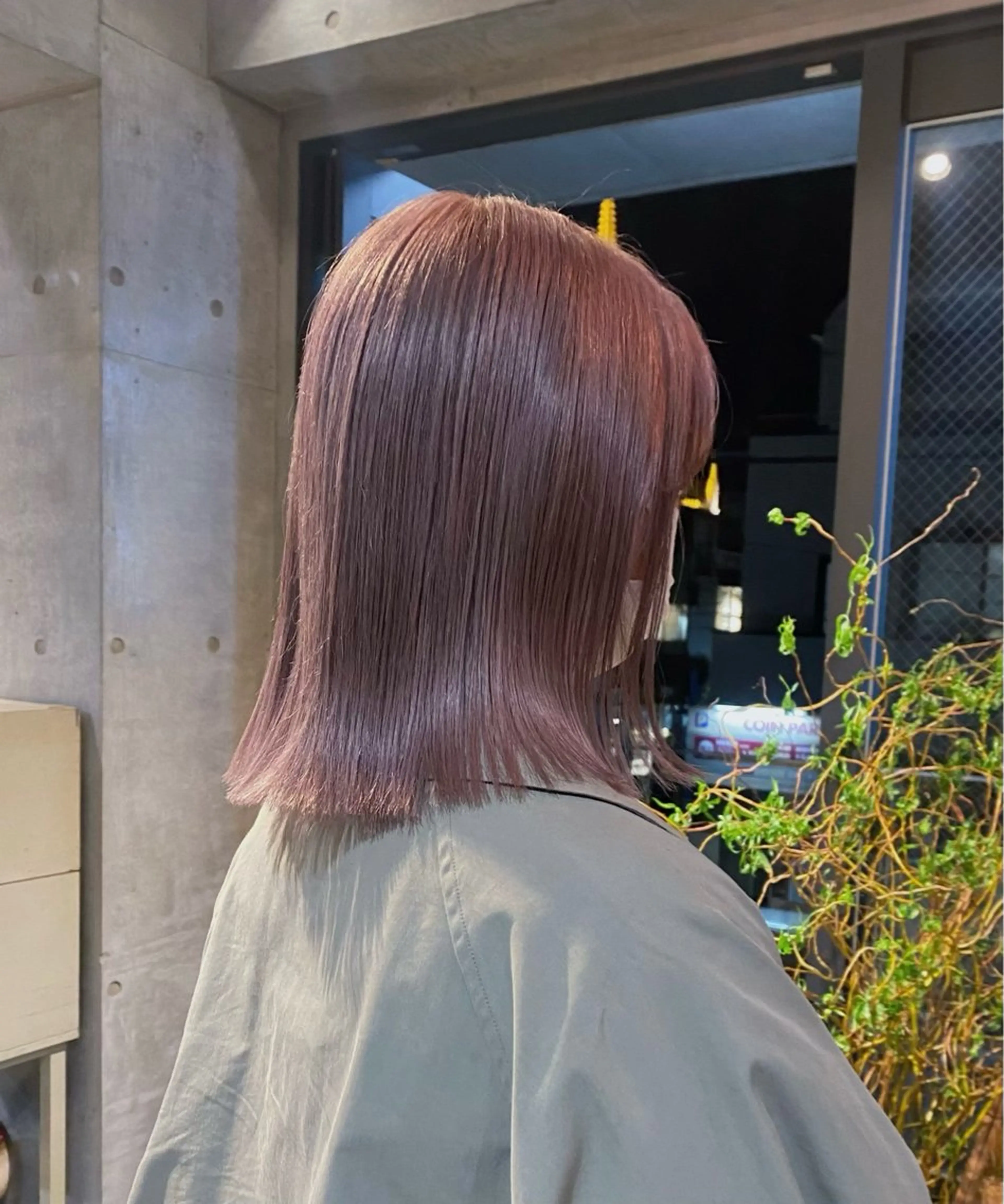 🍑カット+(全頭ブリーチ+オンカラー)+2STEPトリートメントの写真